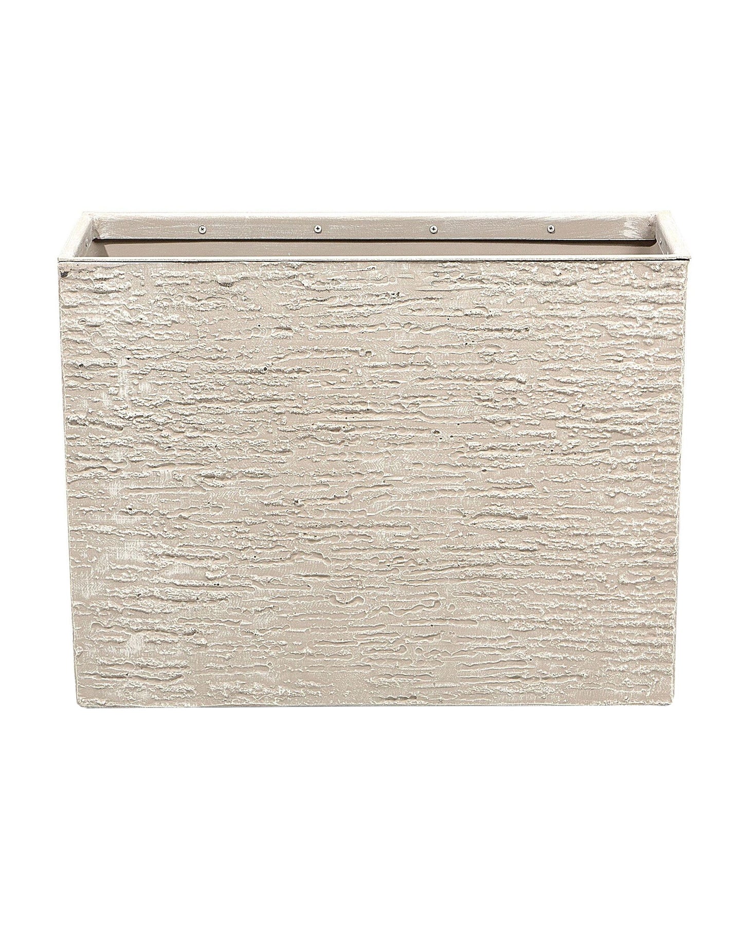 Blumenkübel EDESSA Stein 60 cm Hellbeige