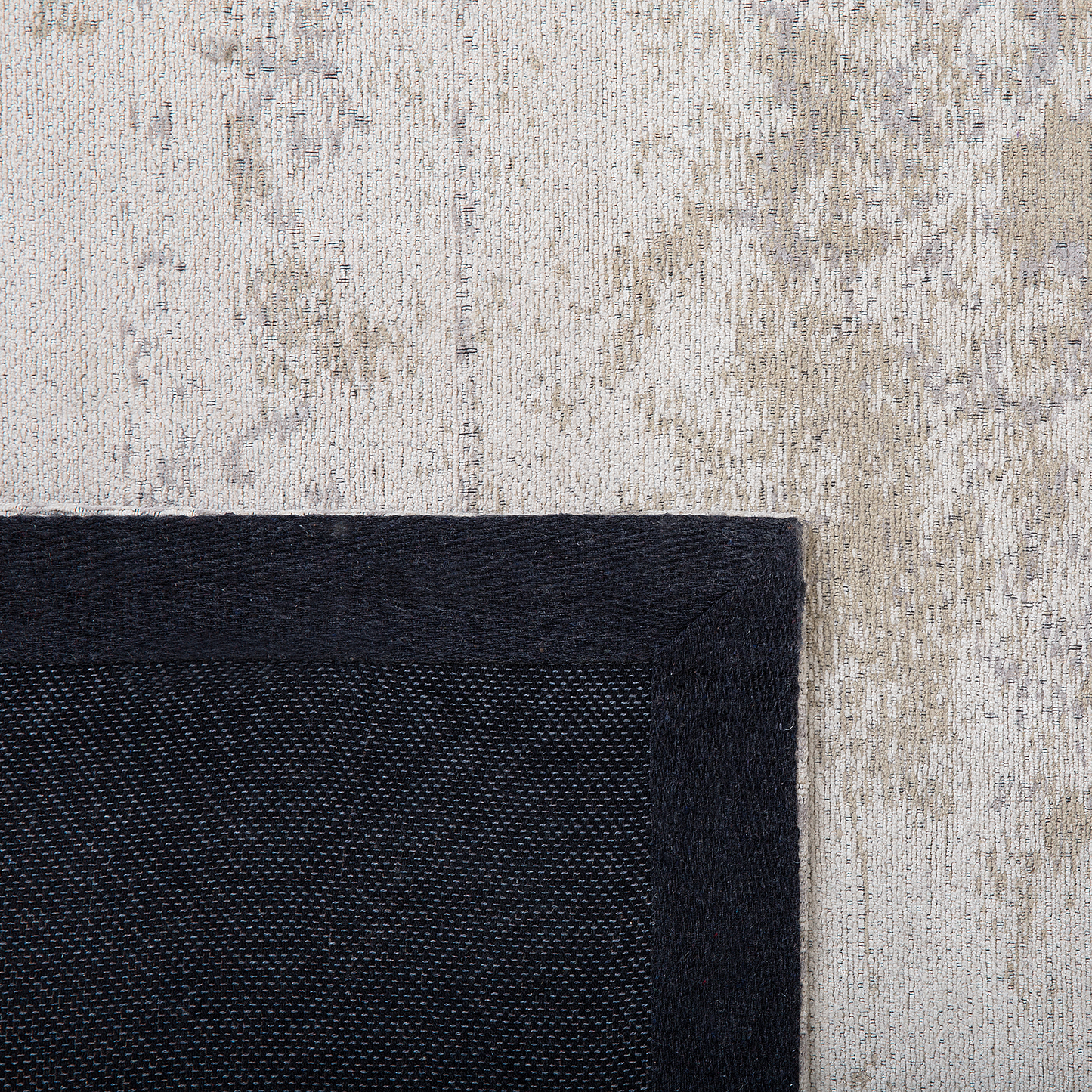 Teppich Baumwolle beige 60 x 180 cm orientalisches Muster Kurzflor BEYKOZ