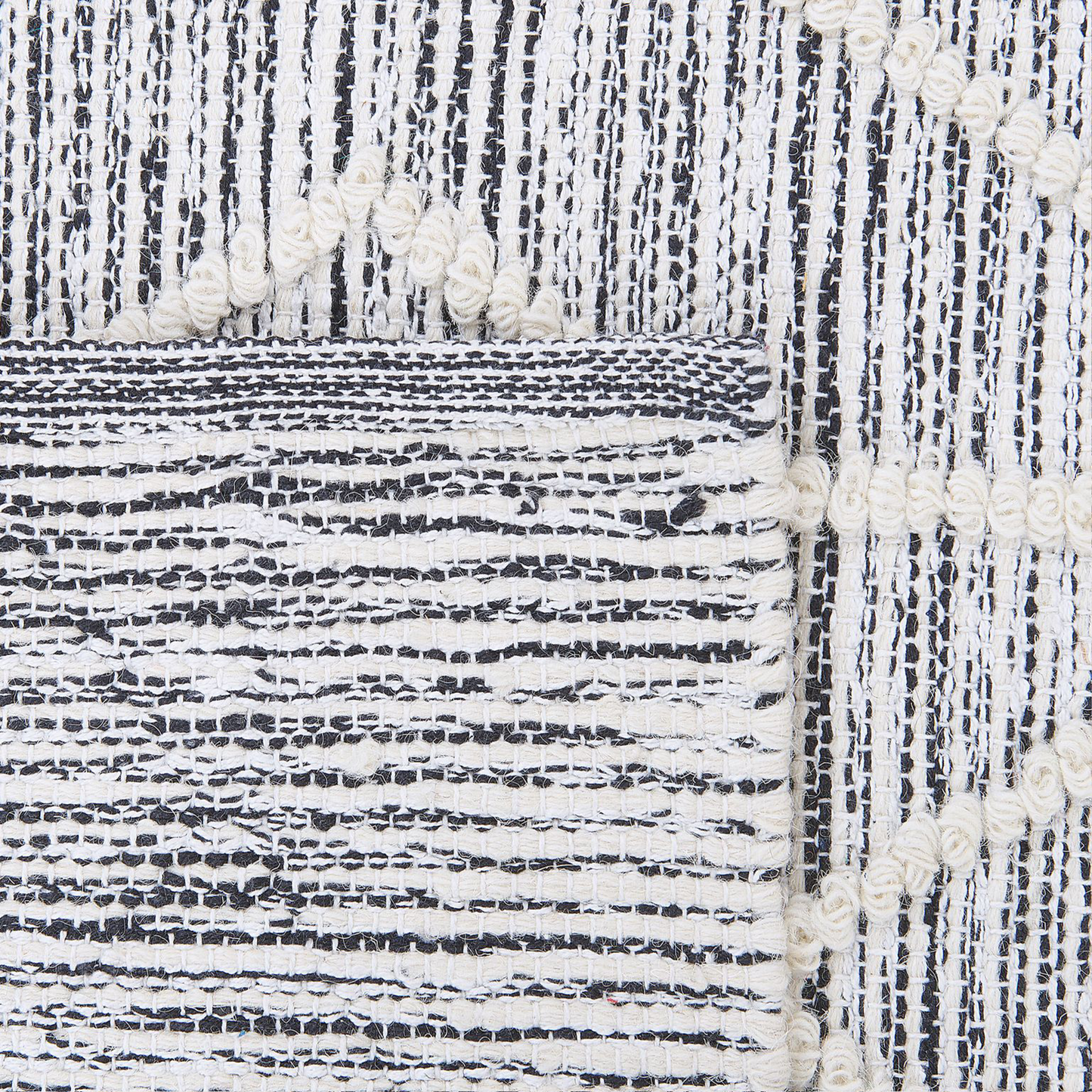 Teppich Wolle grau-beige 160 x 230 cm Kurzflor EDREMIT
