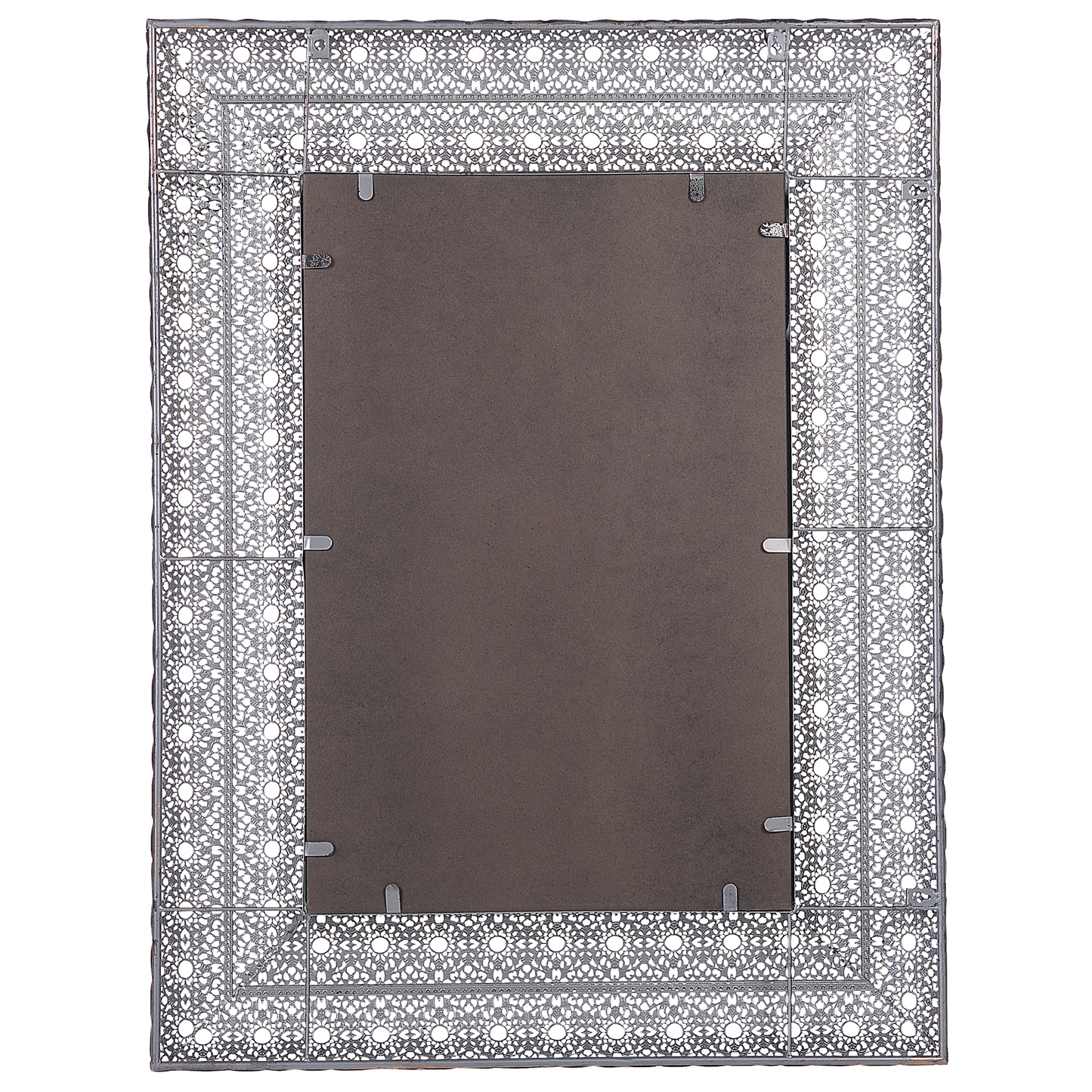 Wandspiegel DEHRADUN 69 cm 90 cm Metall Kupfer