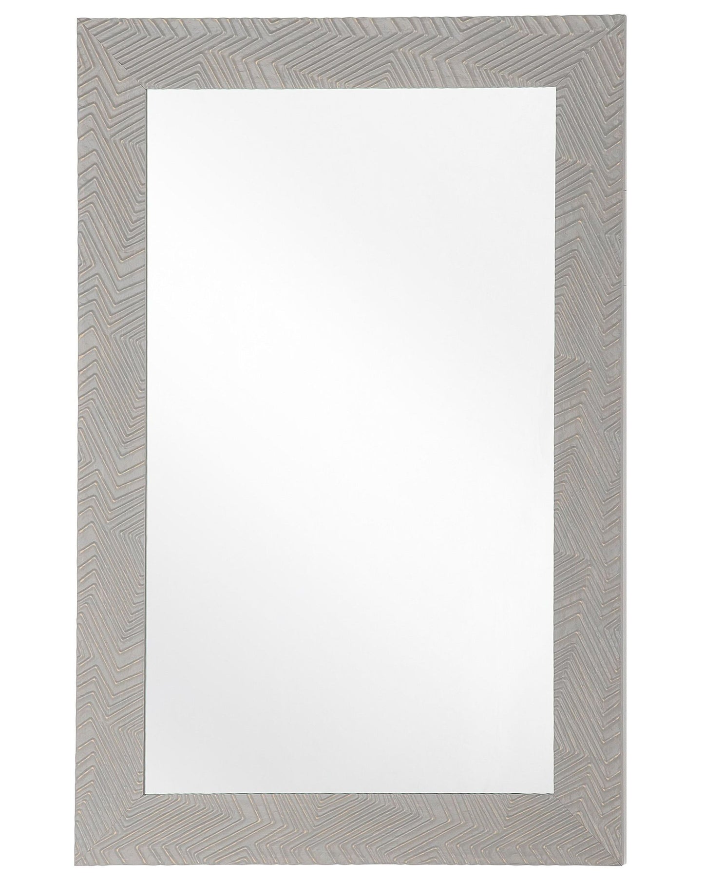 Wandspiegel NEVEZ 60 cm 91 cm Grau