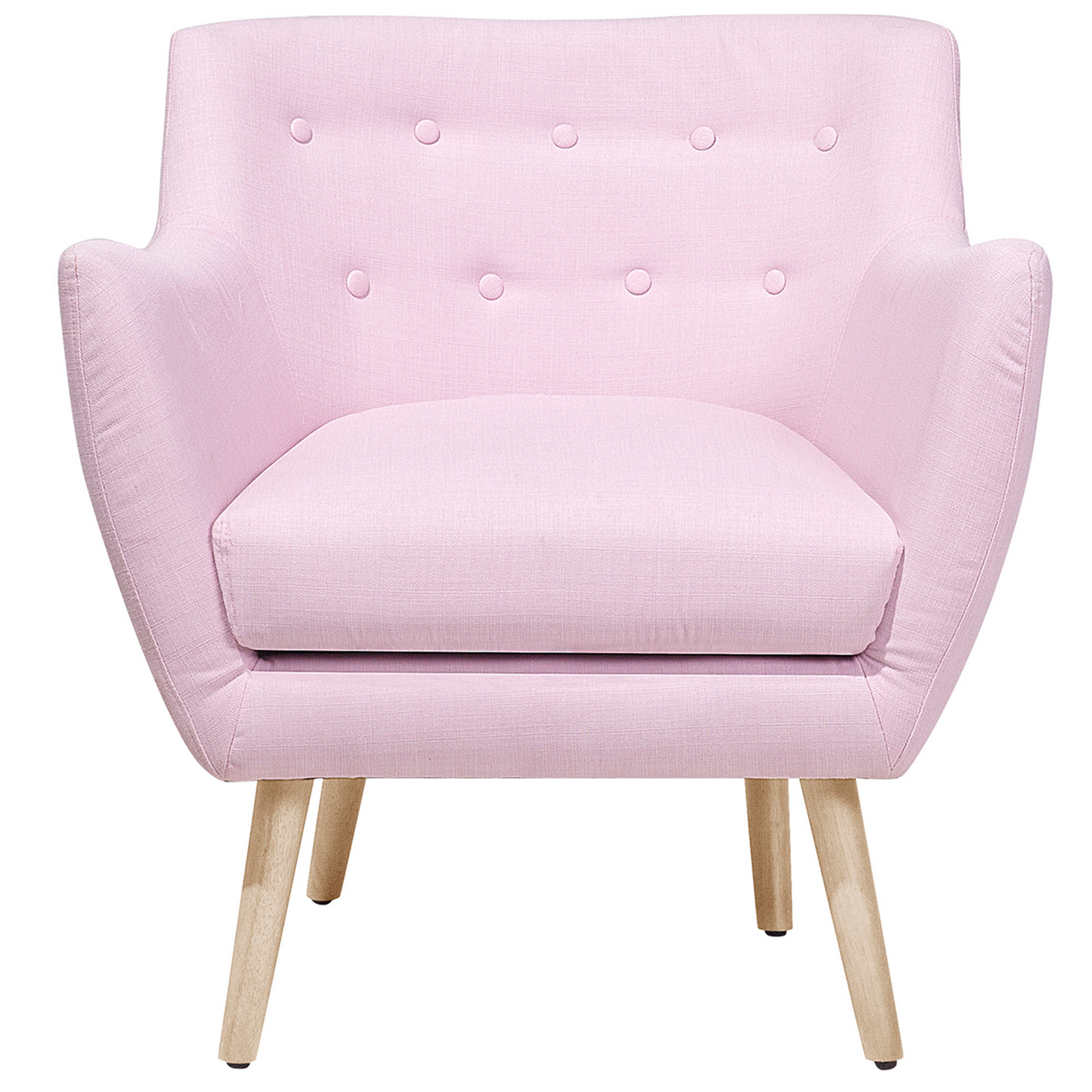 Sessel DRAMMEN Stoff Rosa