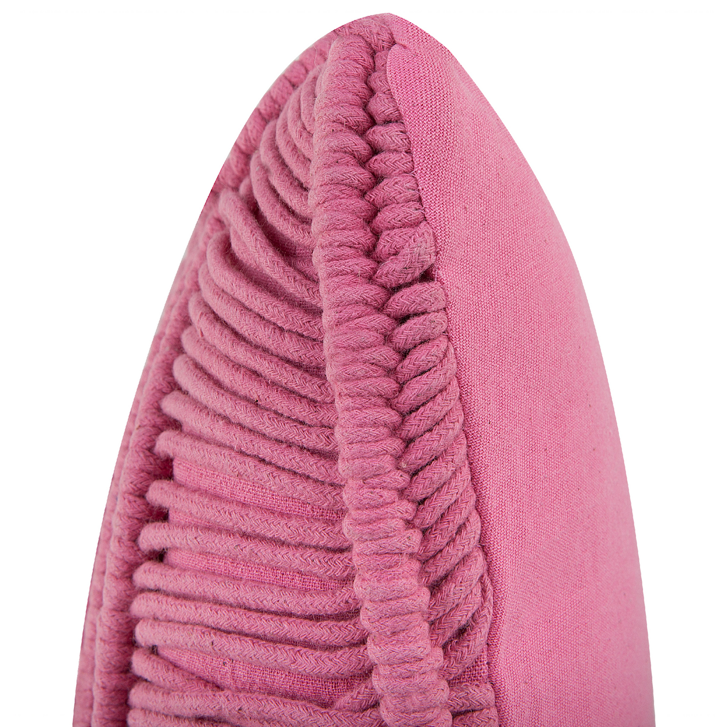 Dekokissen KIRIS Baumwolle 30 x 50 cm Rosa Geometrisches Muster