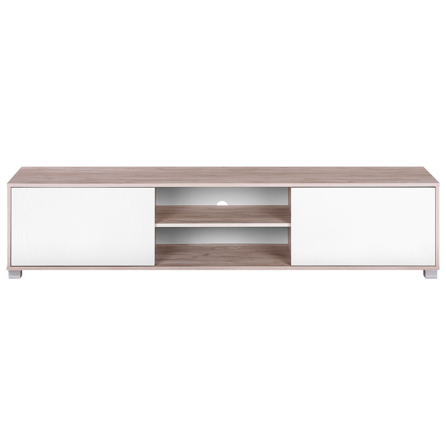 TV-Möbel LINCOLN Braun / Weiss