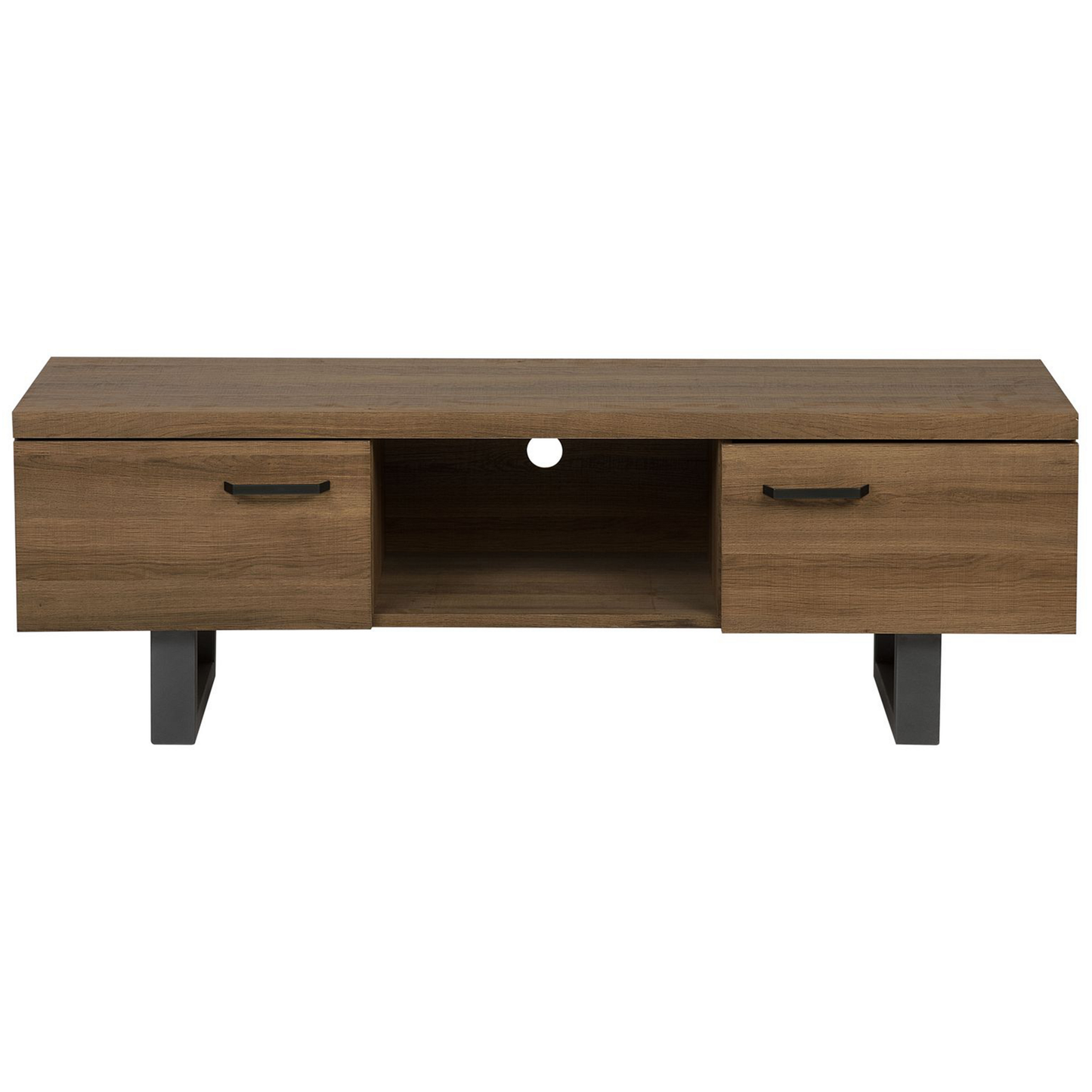 TV-Möbel TIMBER Dunkelbraun