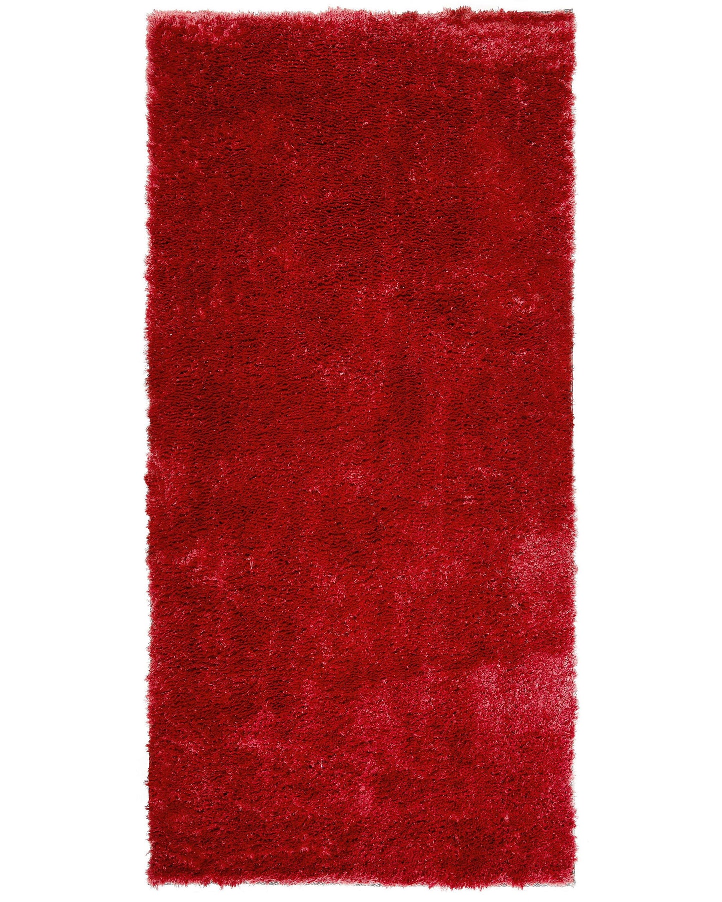 Teppich rot 80 x 150 cm Shaggy EVREN
