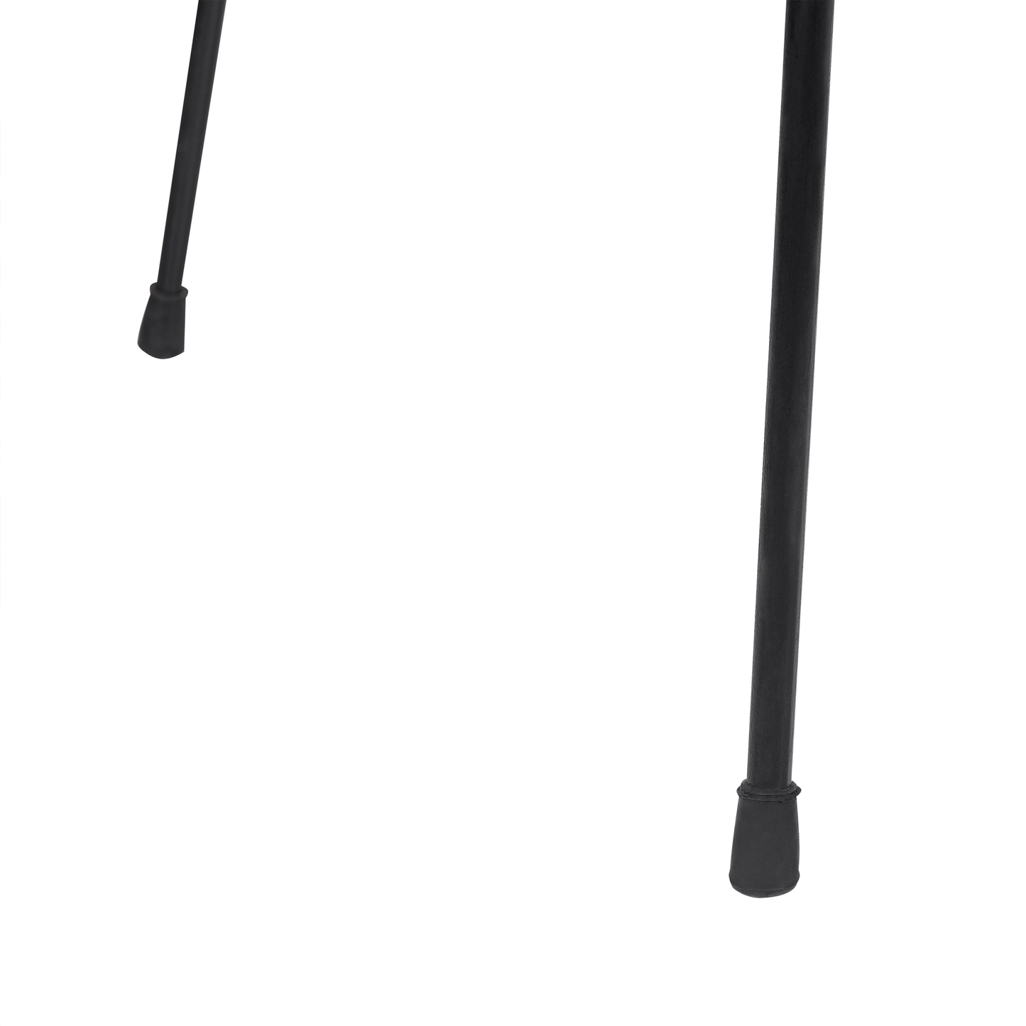 Esszimmerstuhl 2er Set Rattan Schwarz ELFROS