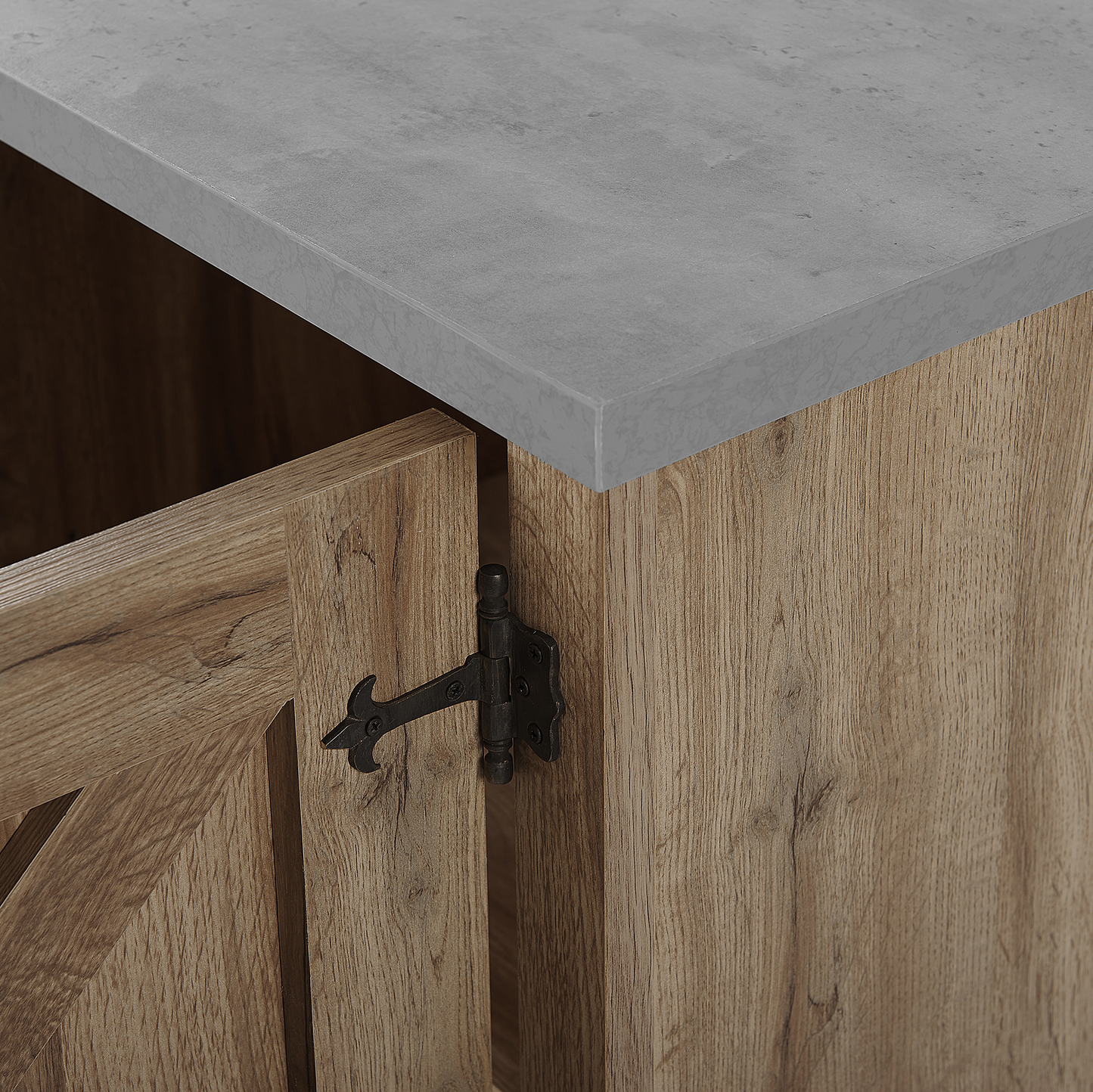 Sideboard TORONTO 79 cm Hellbraun