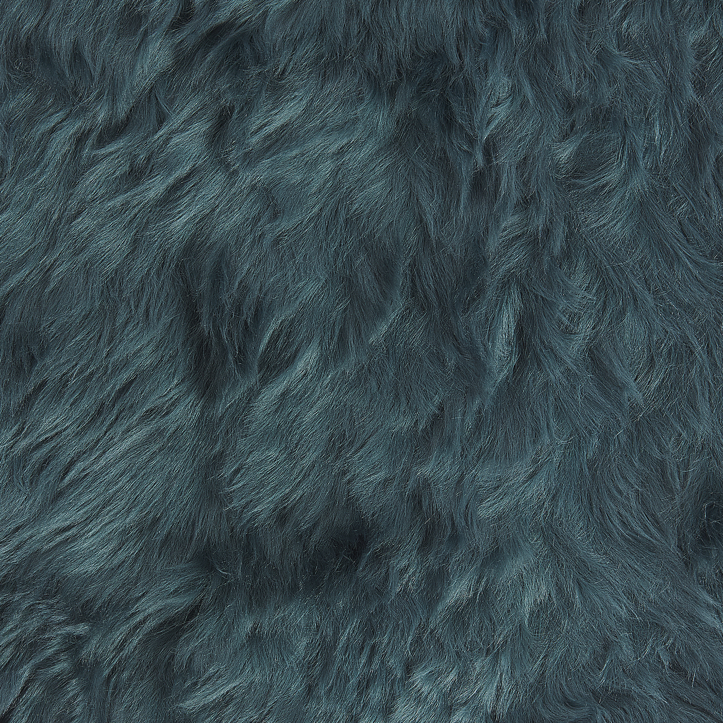 Schaffell-Teppich dunkelgrün 100-110 cm Langhaar ULURU