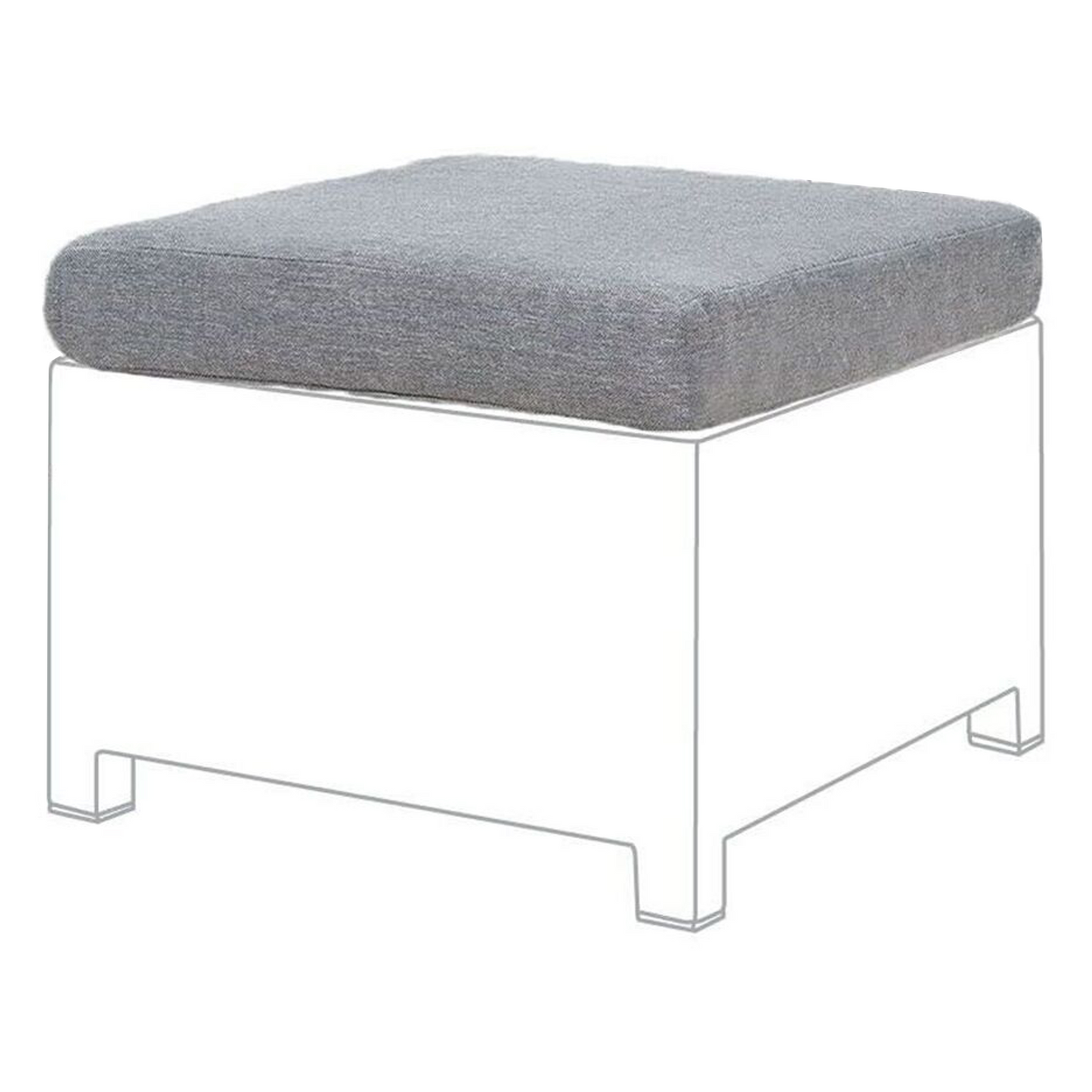 Outdoor Kissenbezug Set MILANO Grau