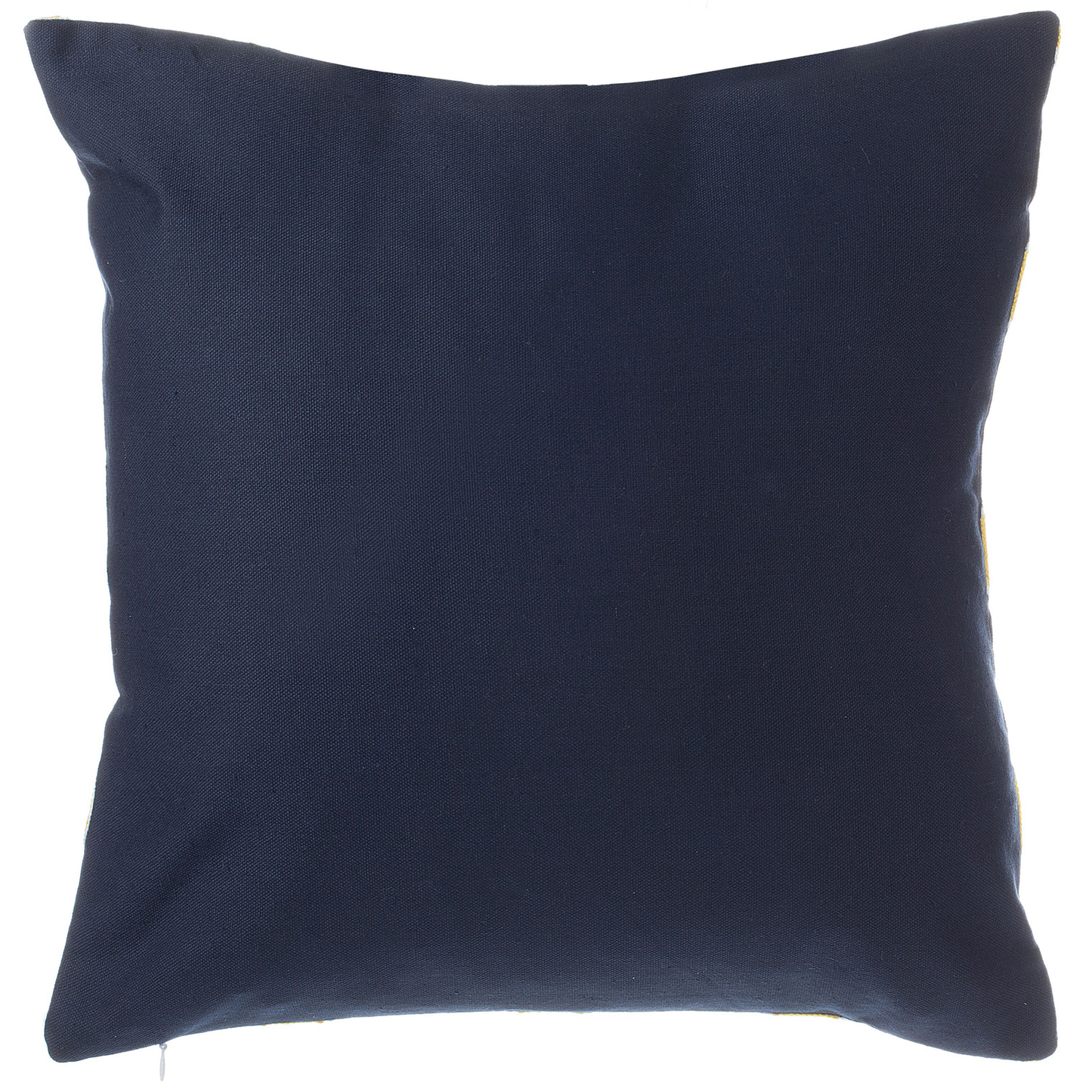 Dekokissen 2er Set MUSCARI Baumwolle 45 x 45 cm Gelb Blau Ikates Muster