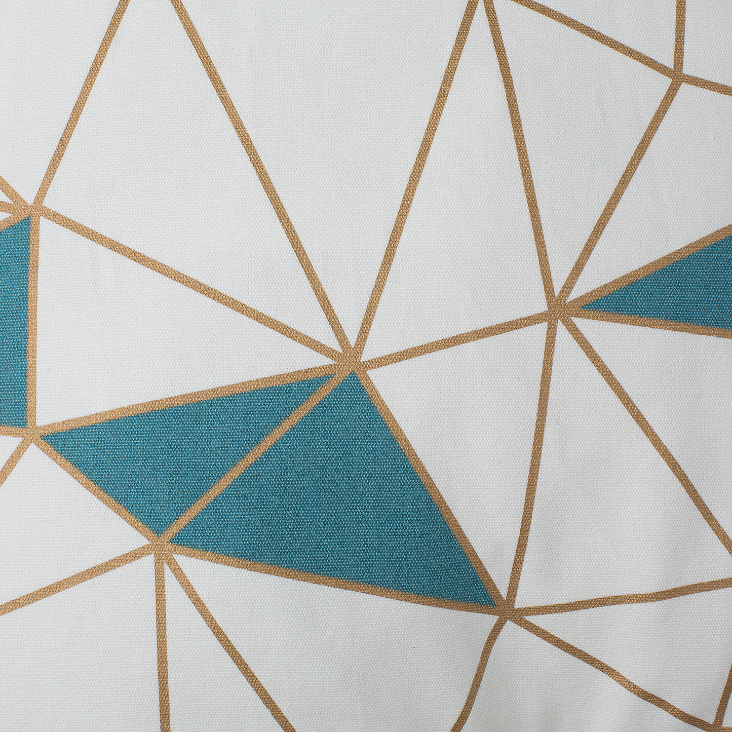Dekokissen 2er Set CLARKIA Baumwolle 45 x 45 cm Blau Geometrisches Muster