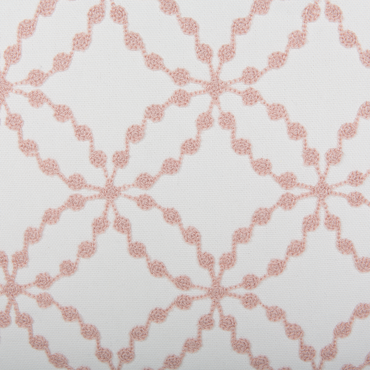 Dekokissen 2er Set VERBENA Baumwolle 45 x 45 cm Rosa Geometrisches Muster
