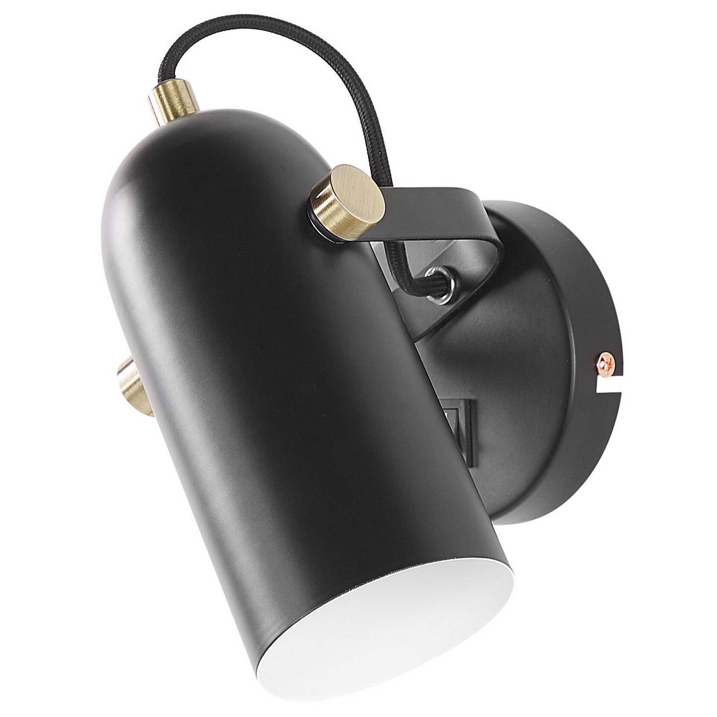Strahler TYRIA verstellbar Metall Schwarz