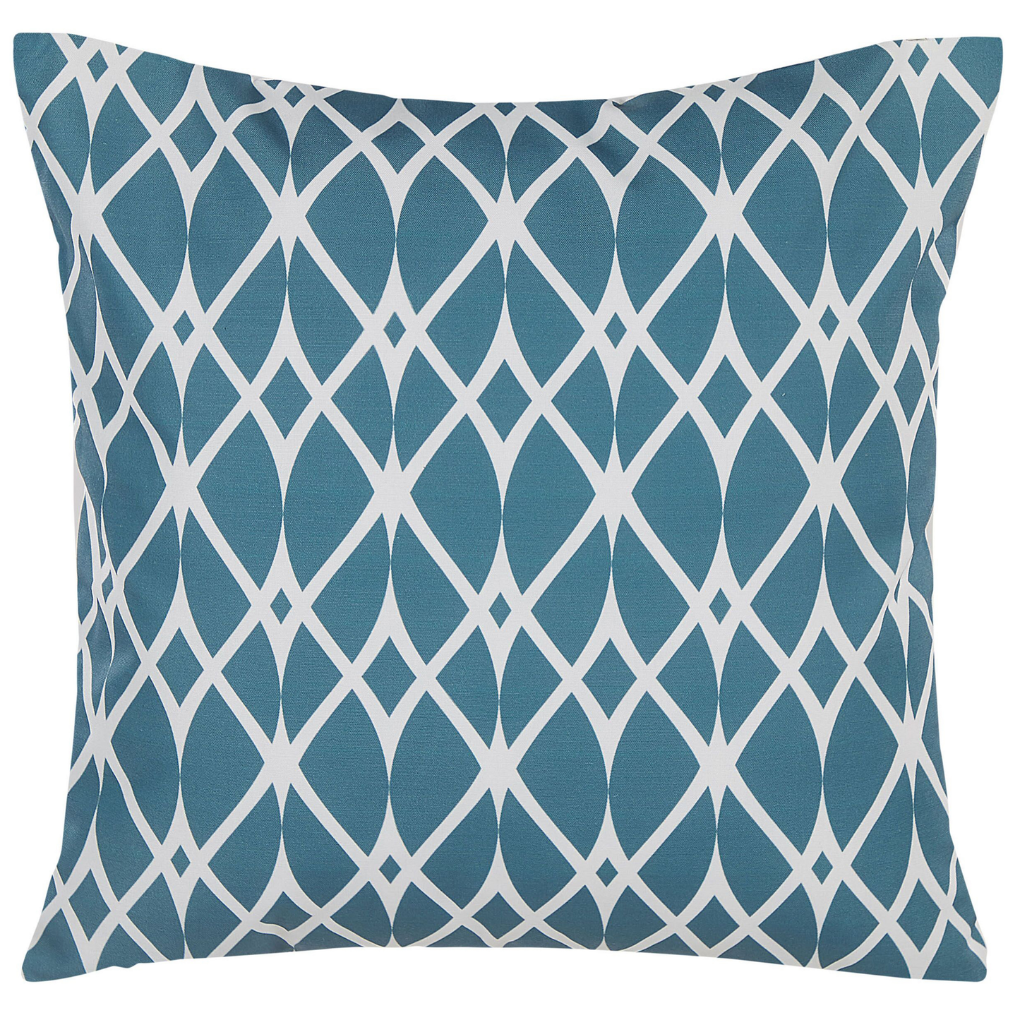 Gartenkissen 2er Set ANAGNI Geometrisches Muster 45 x 45 cm Blau