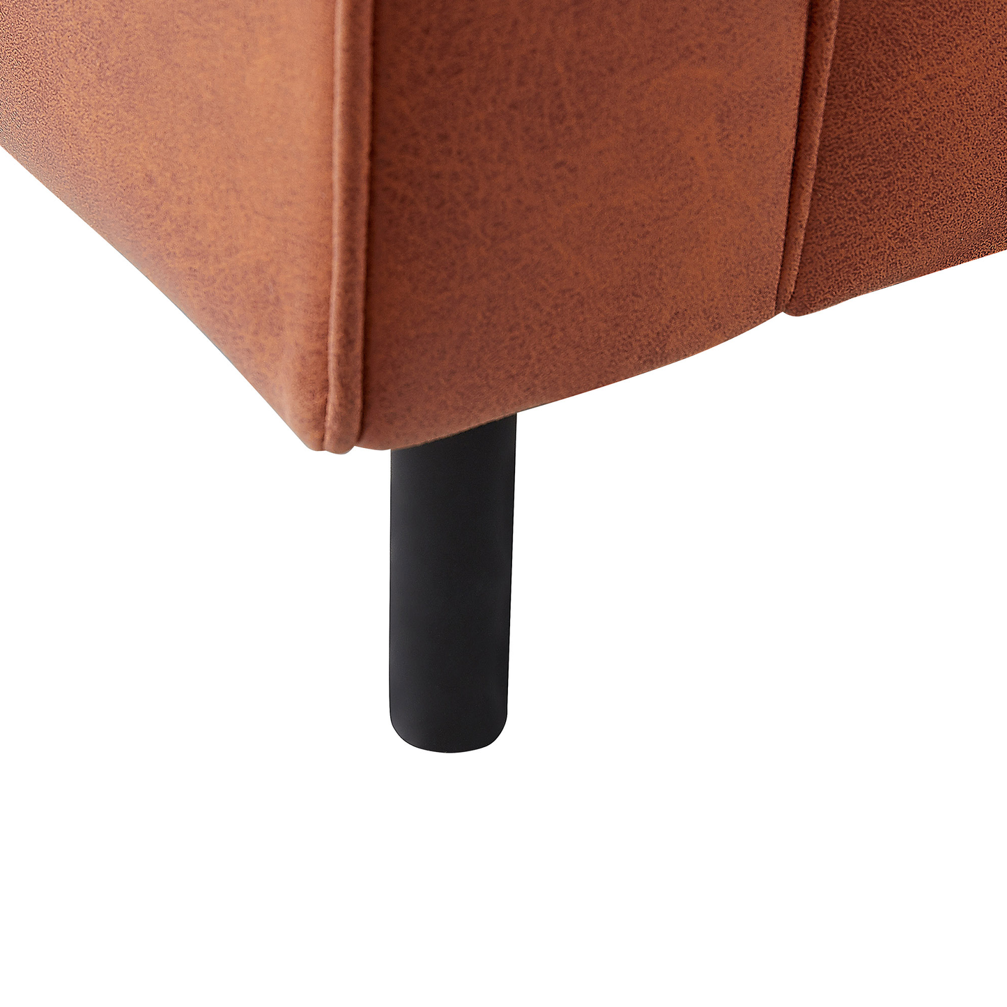 Sessel SAVALEN Kunstleder Goldbraun