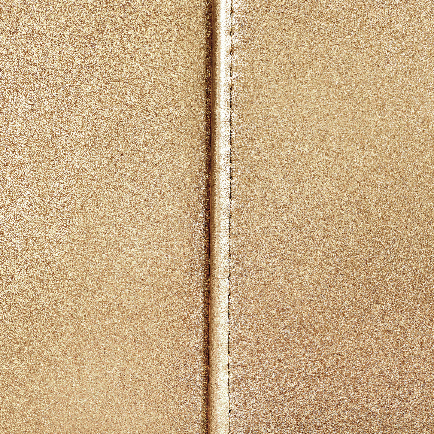 Bett mit Lattenrost Echtleder PARIS 160 x 200 cm Gold
