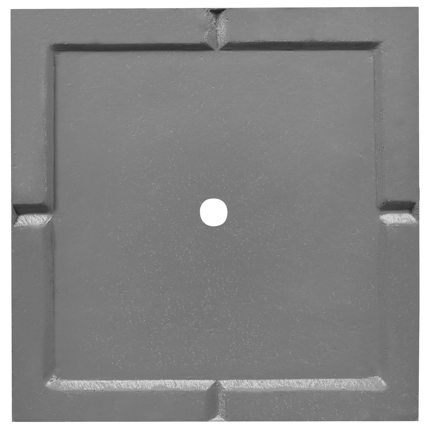 Blumenkübel DION Keramik 40 cm Grau