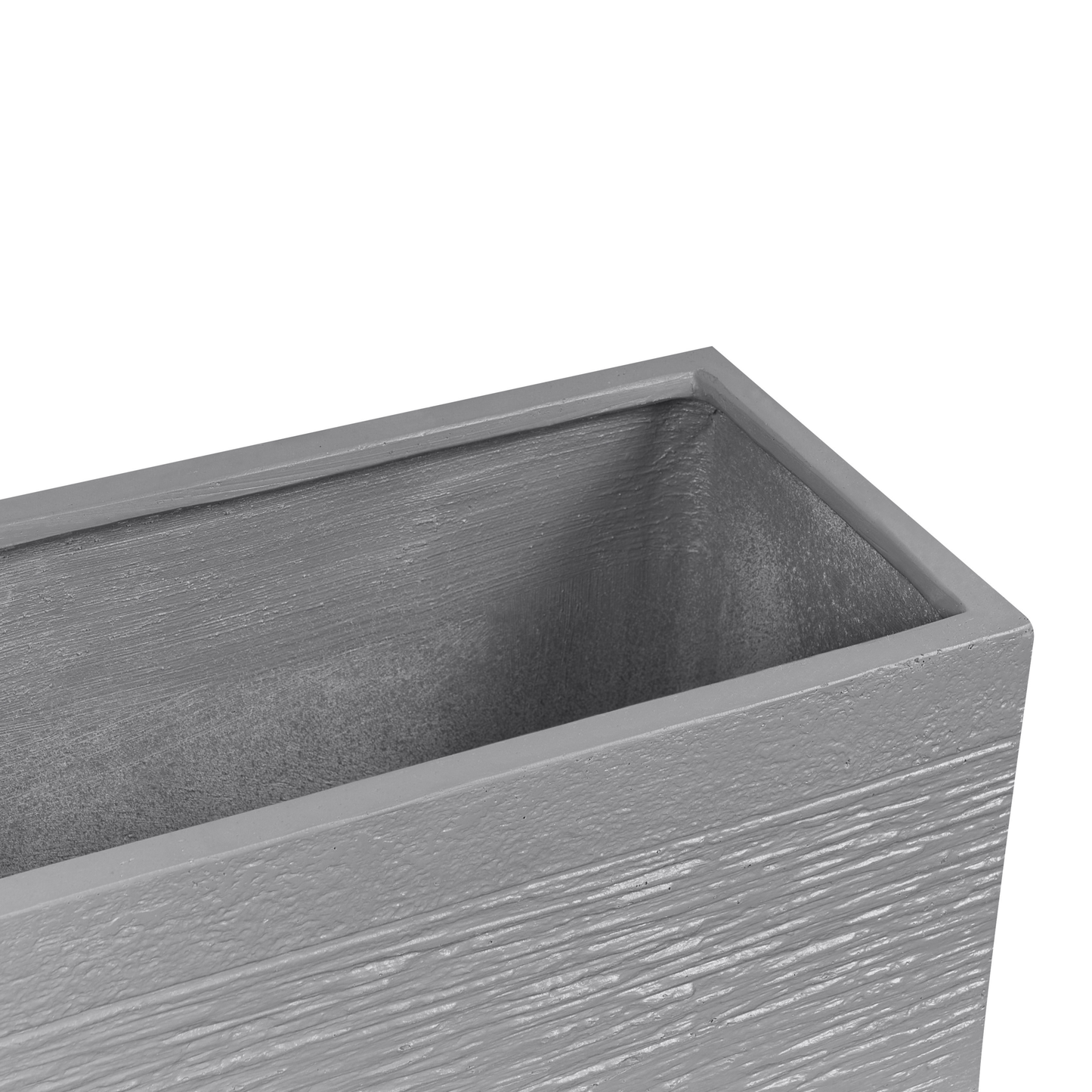 Blumenkübel MYRA Keramik 50 cm Grau