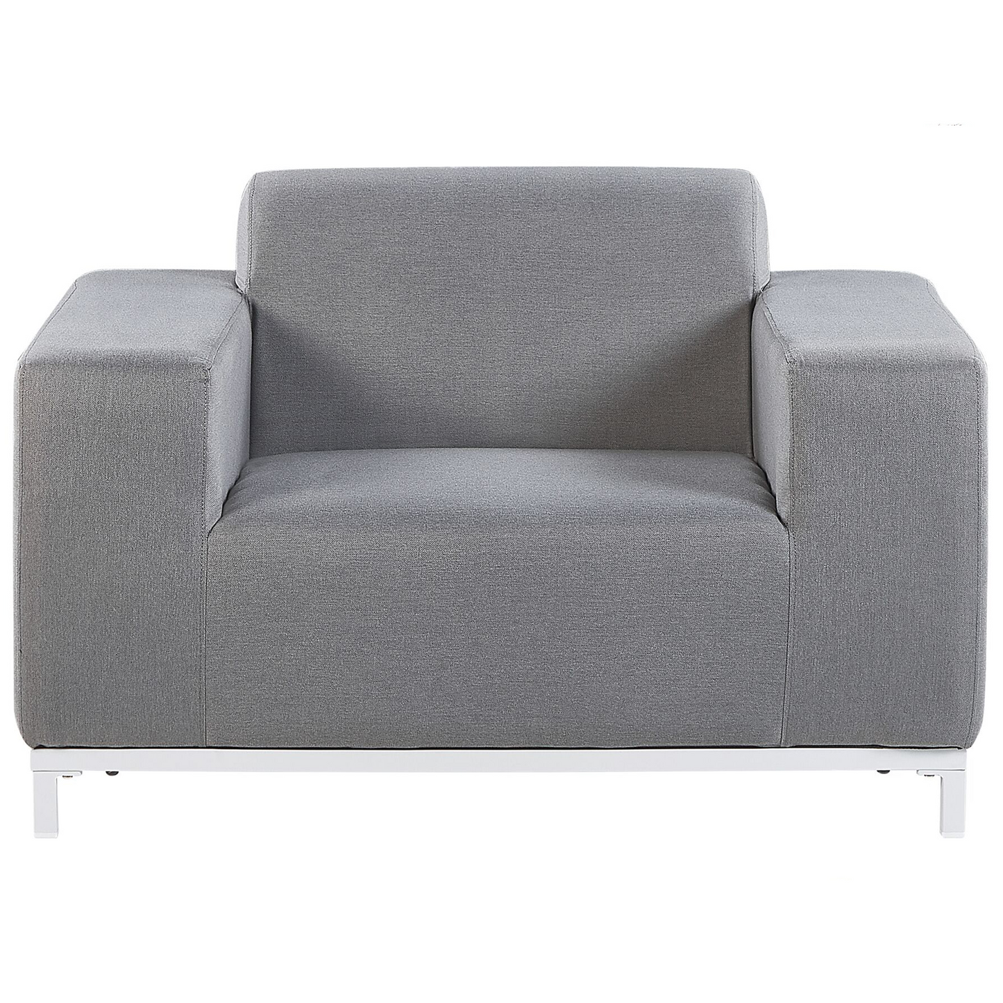 Lounge Set mit Tisch 5-Sitzer ROVIGO Grau