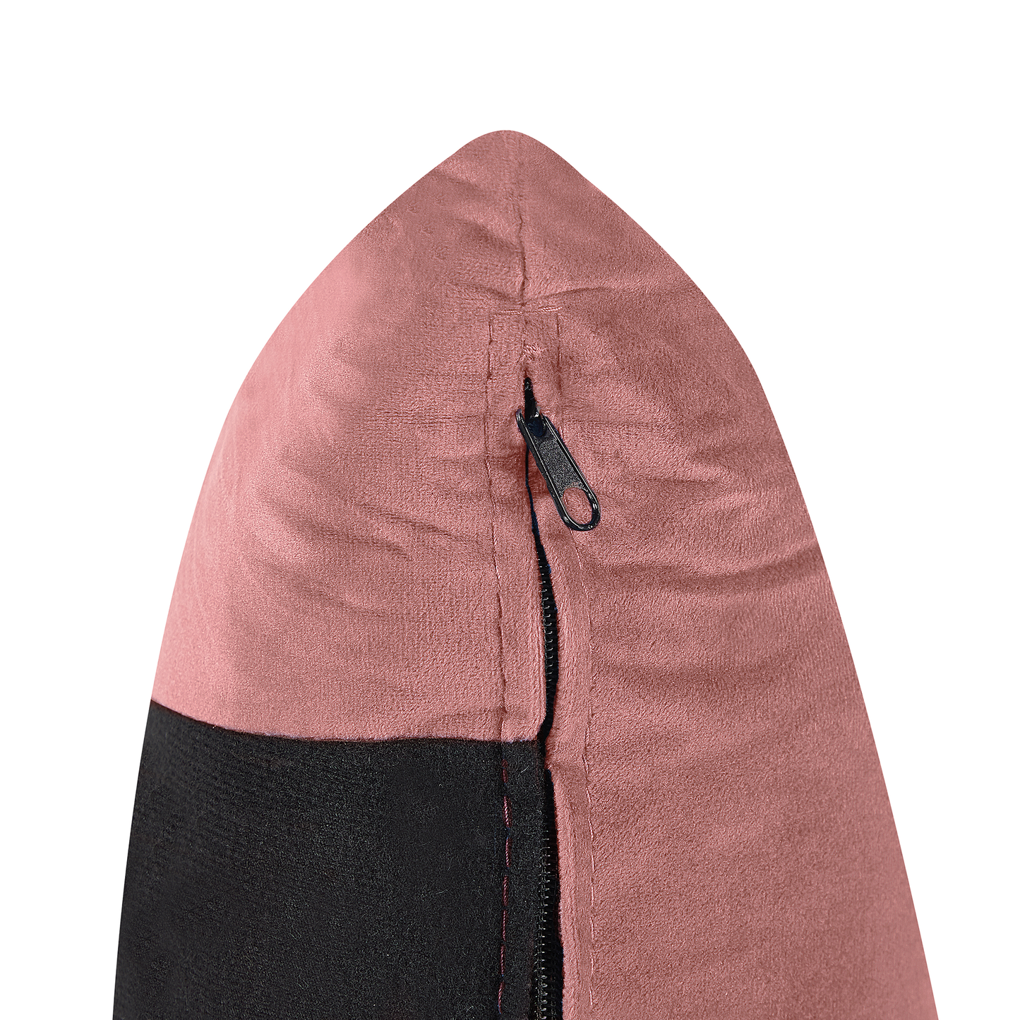 3-Sitzer Sofa Samtstoff rosa mit goldenen Beinen MAURA