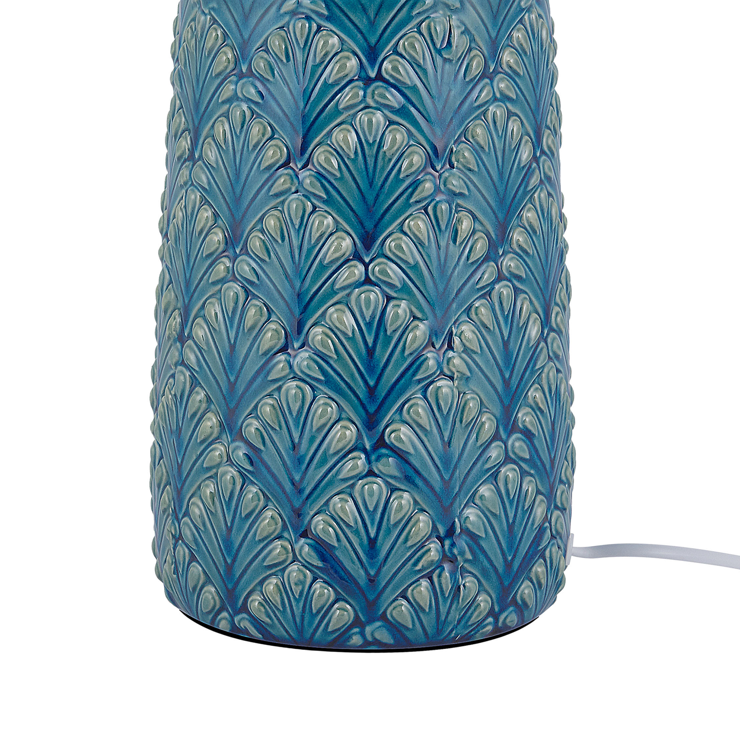Tischleuchte THAYA Keramik Blau