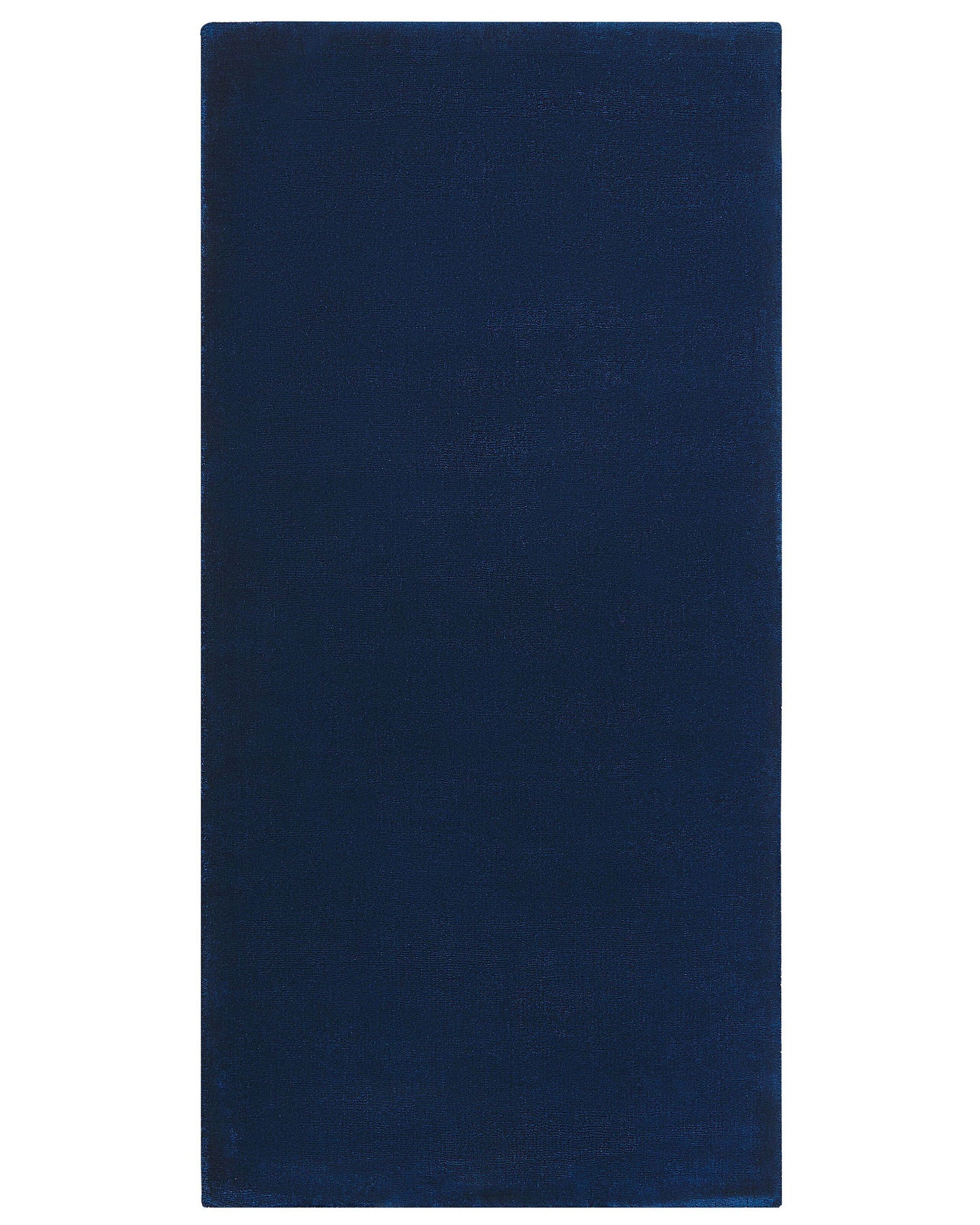 Teppich marineblau 80 x 150 cm Kurzflor GESI II