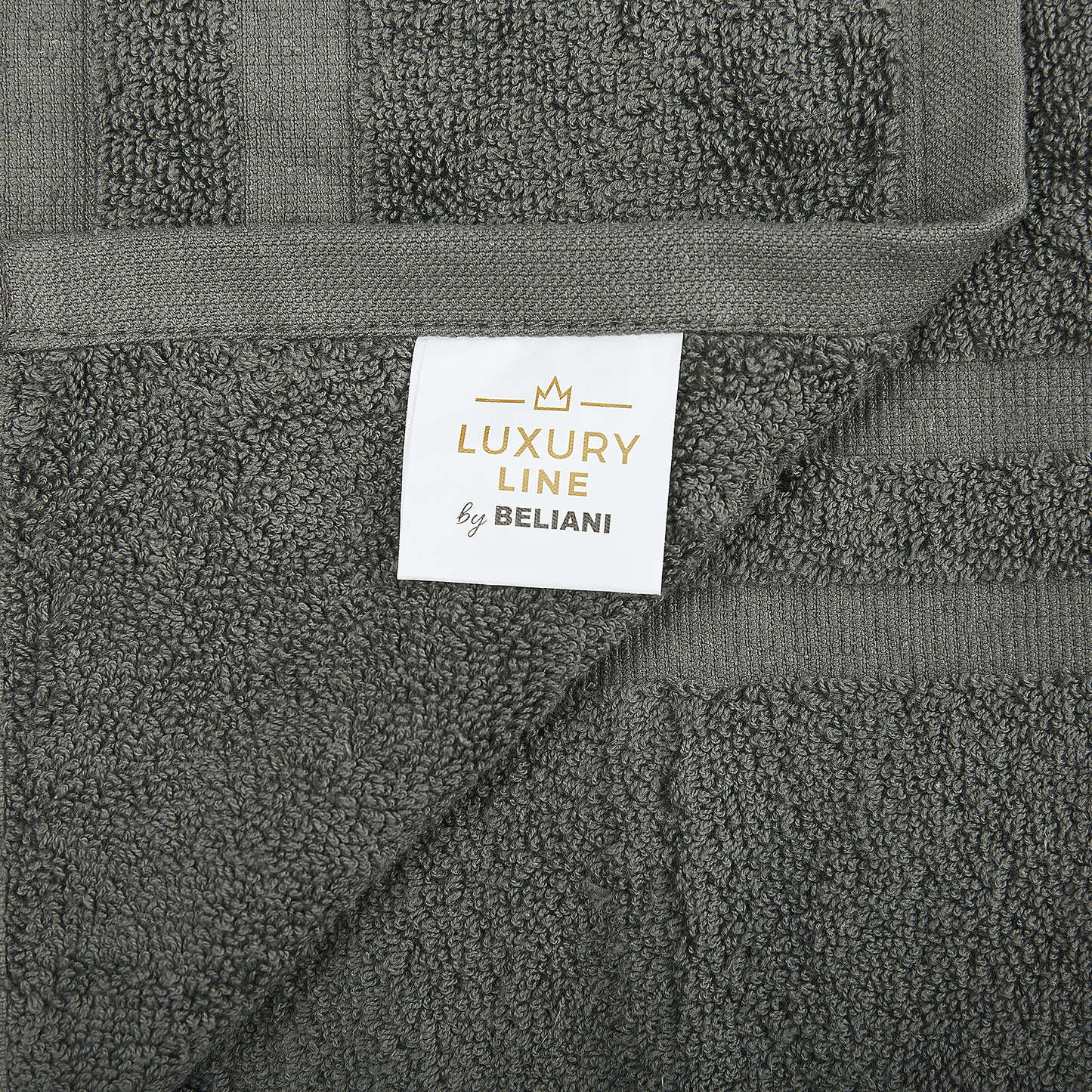 Handtücher 9er Set ATAI Baumwolle Grau