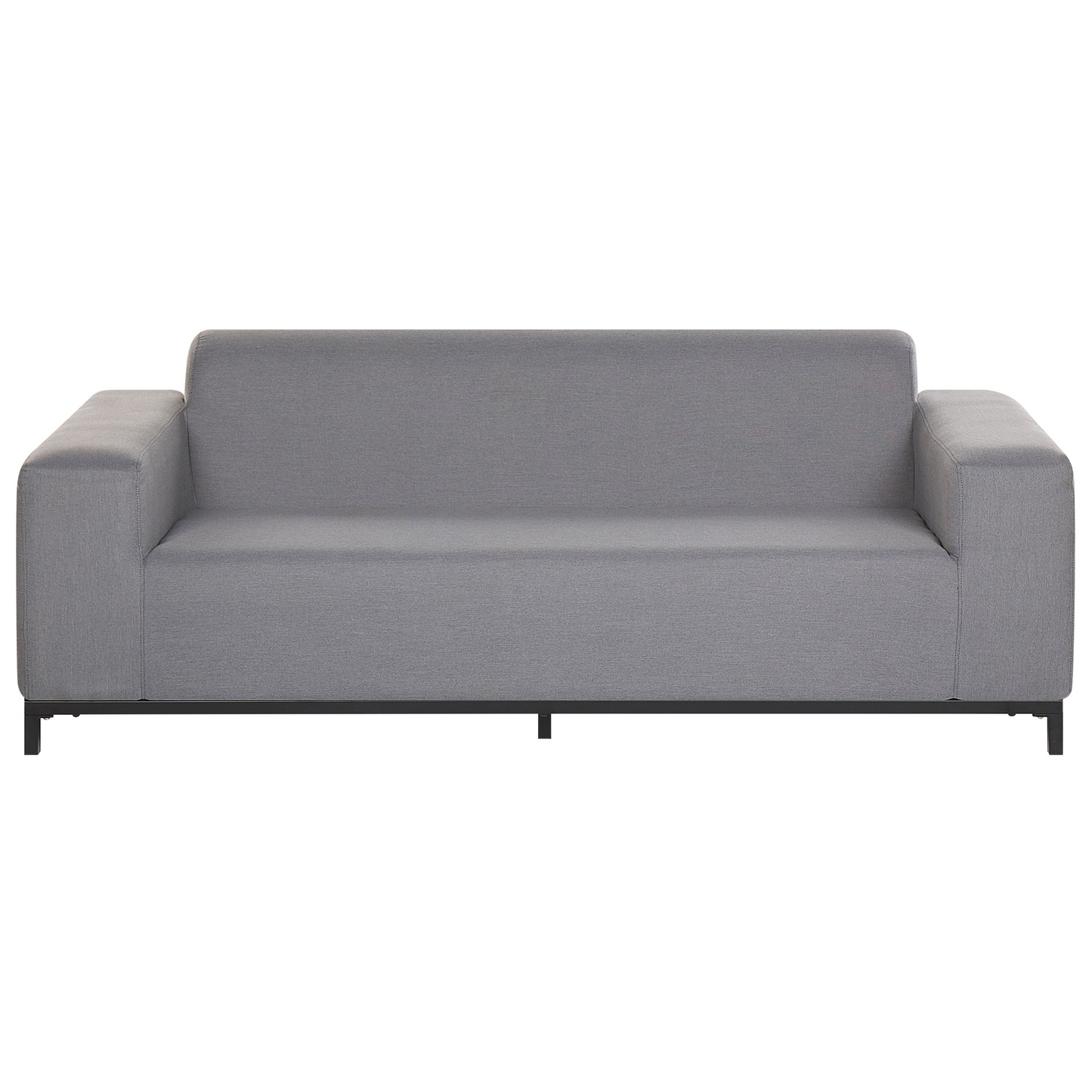 Lounge Set mit Tisch 5-Sitzer ROVIGO Grau