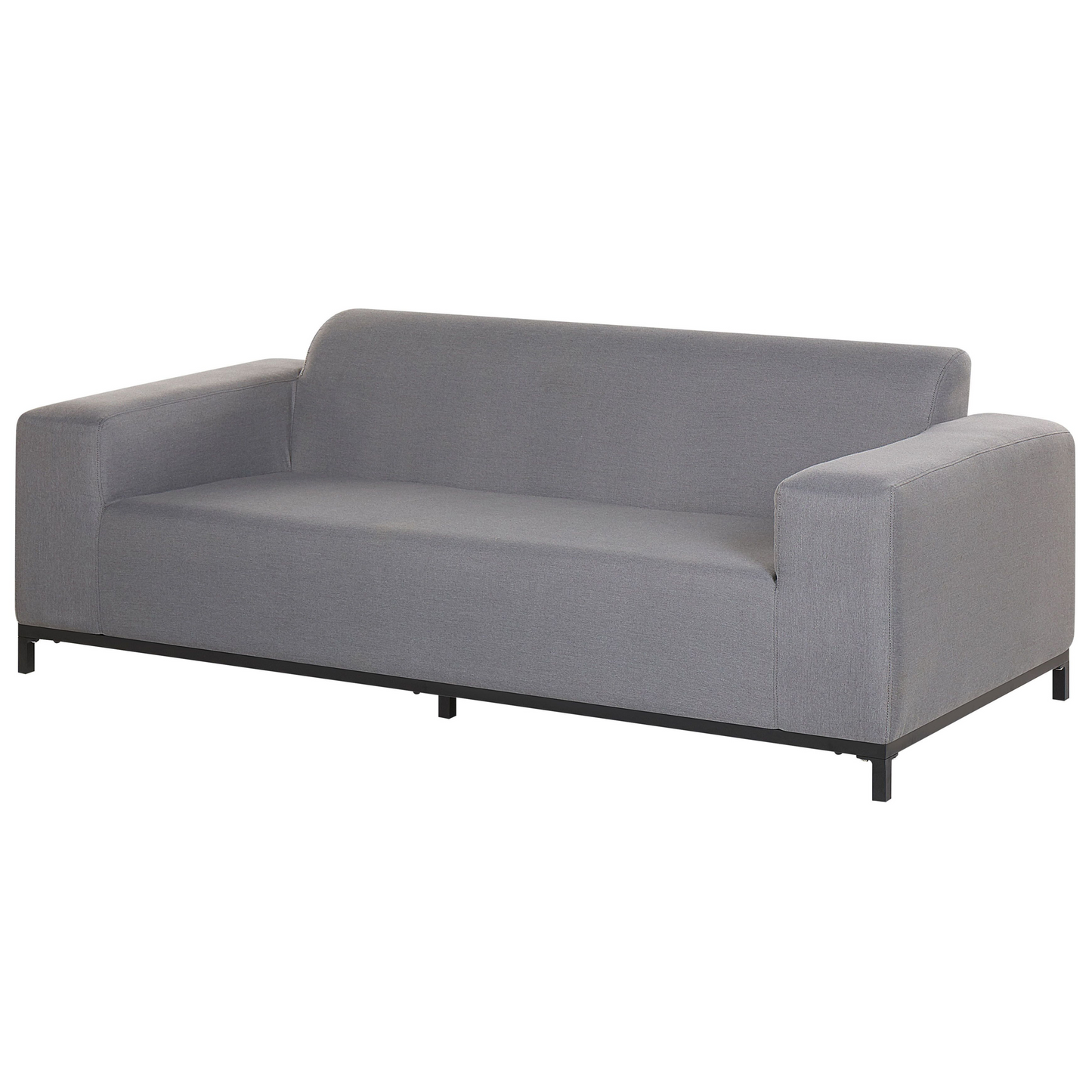 Lounge Set mit Tisch 5-Sitzer ROVIGO Grau