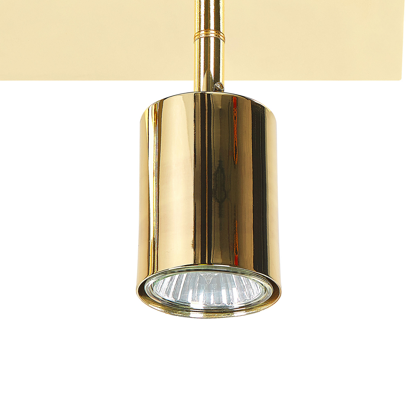 Strahler 4-flammig TIGRIS verstellbar Metall Gold