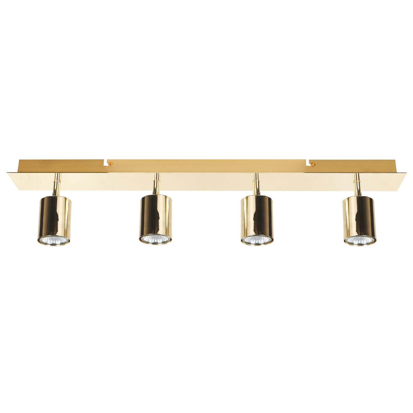 Strahler 4-flammig TIGRIS verstellbar Metall Gold