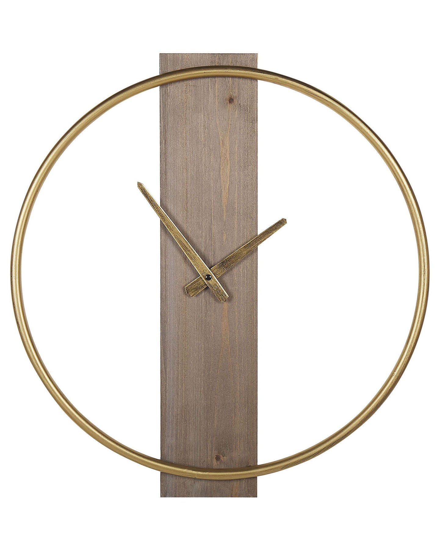 Wanduhr CASITAS 47 cm Holz Gold