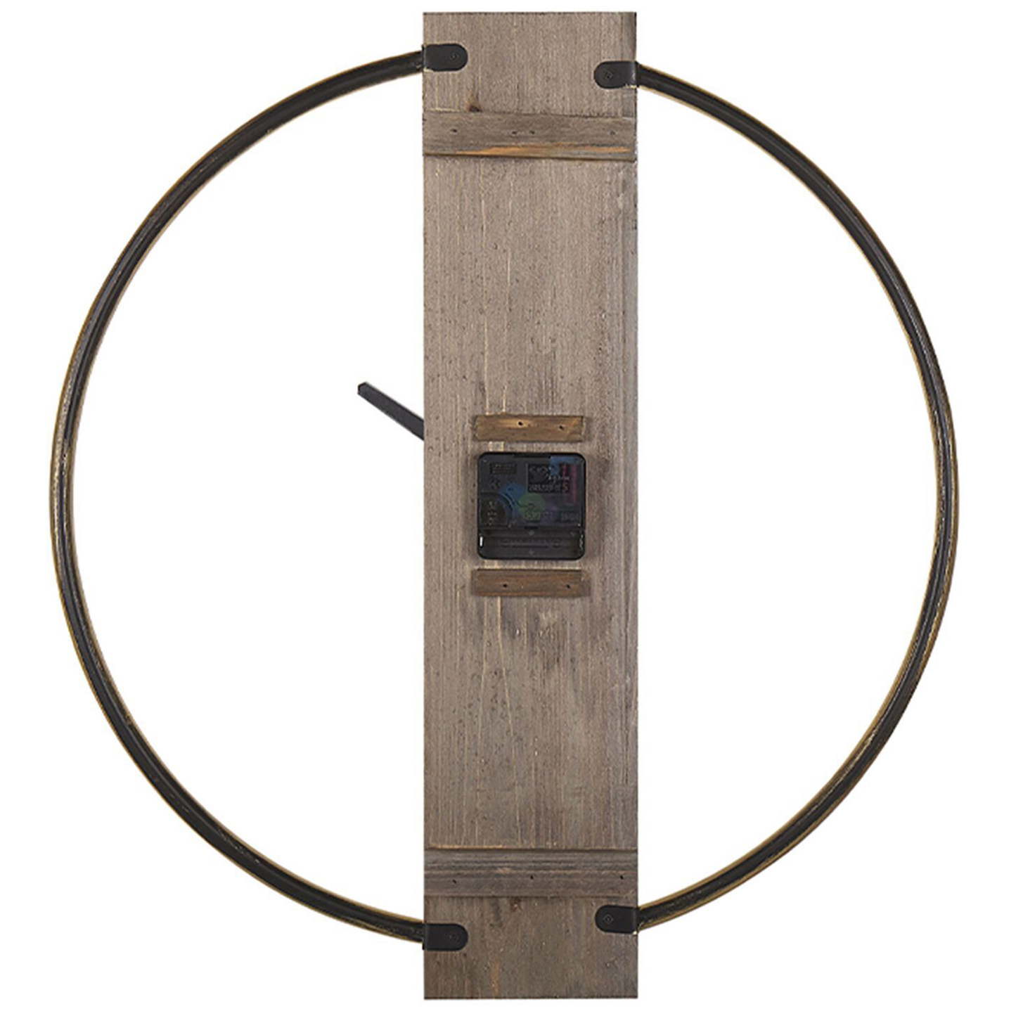 Wanduhr CASITAS 47 cm Holz Gold
