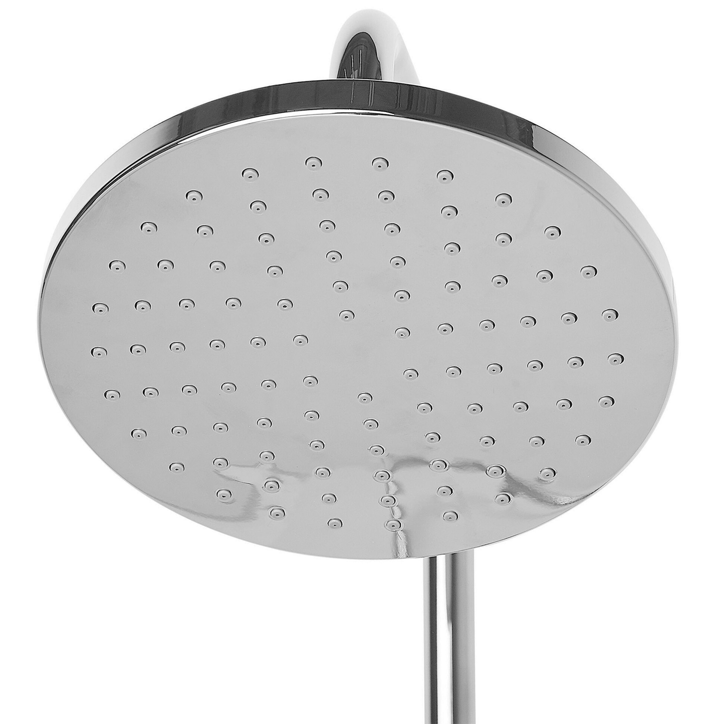 Duschset mit Mischbatterie und Regenbrause GURARA Silber
