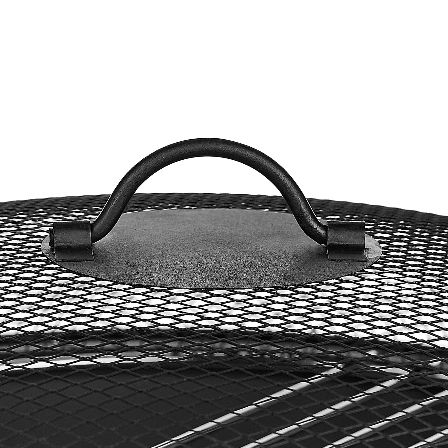 Grill-Feuerstelle NEGARA Metall Schwarz