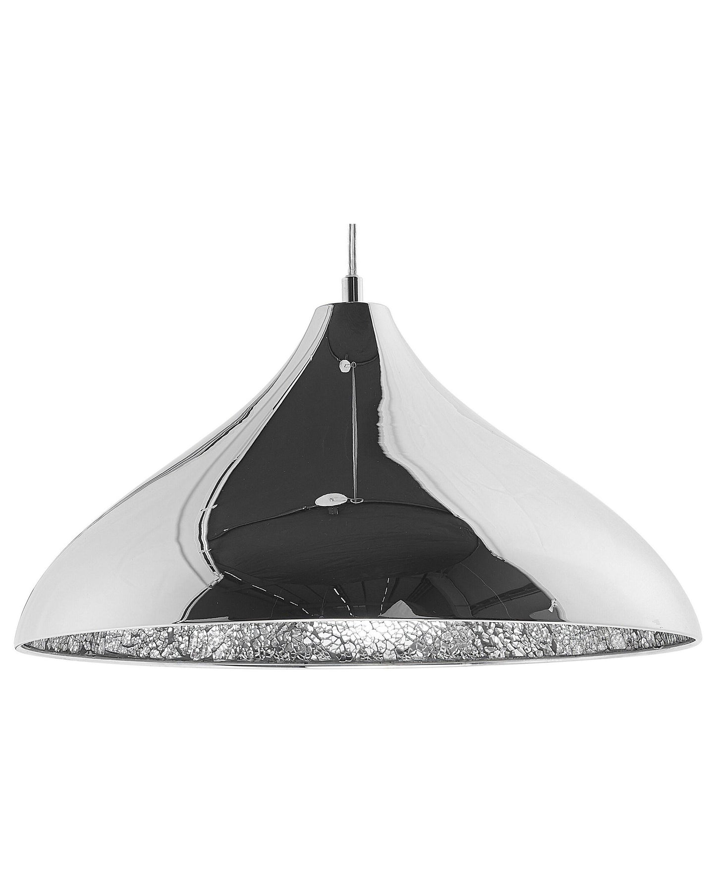 Hängelampe ISKAR Metall Silber
