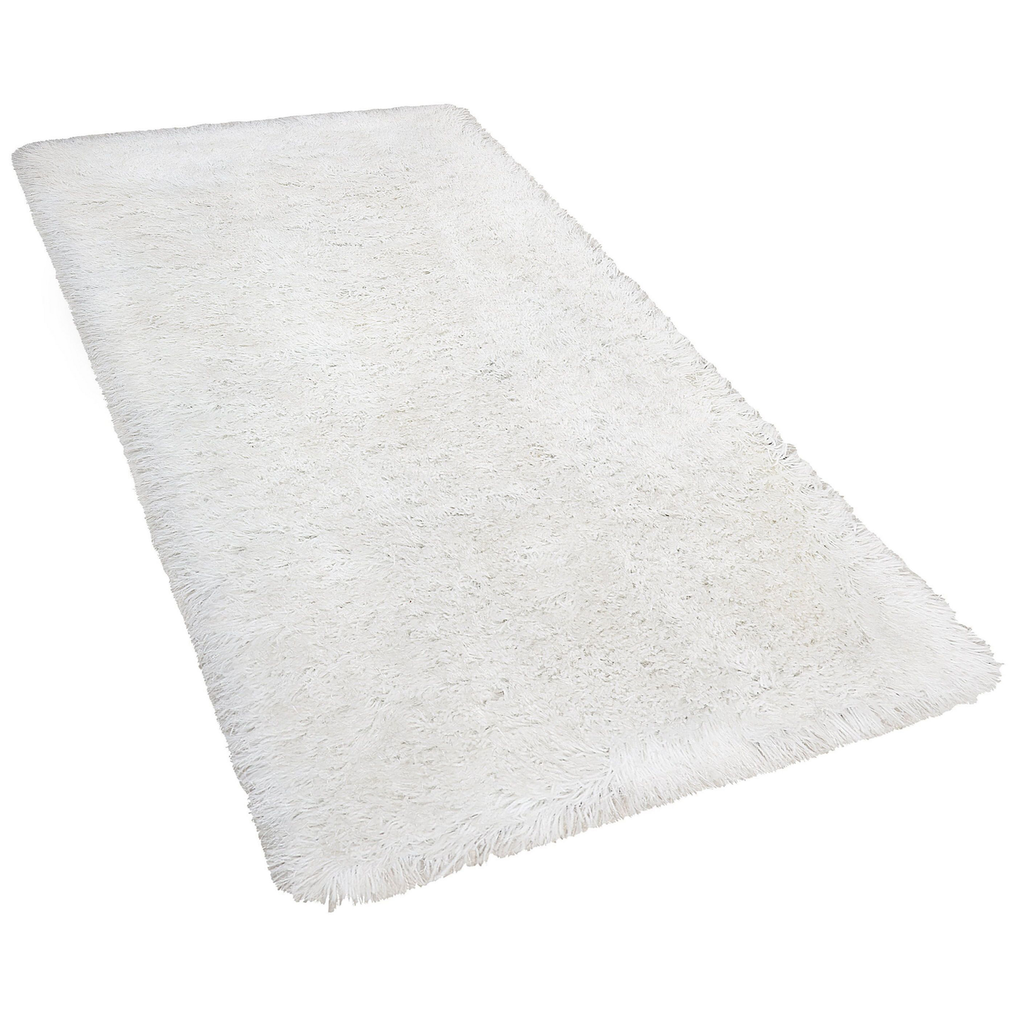 Teppich weiss 80 x 150 cm Shaggy CIDE