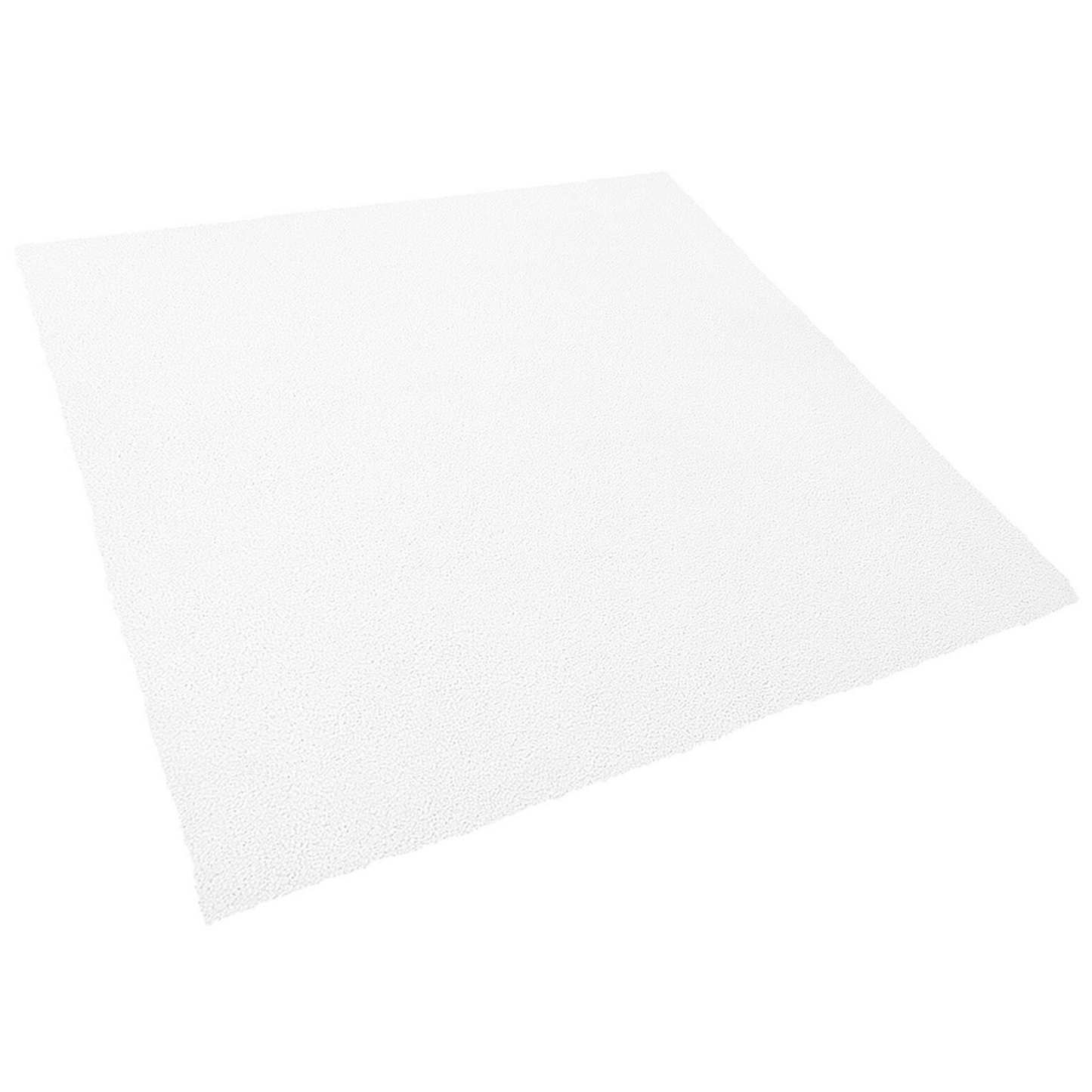 Teppich weiss 200 x 200 cm Shaggy DEMRE