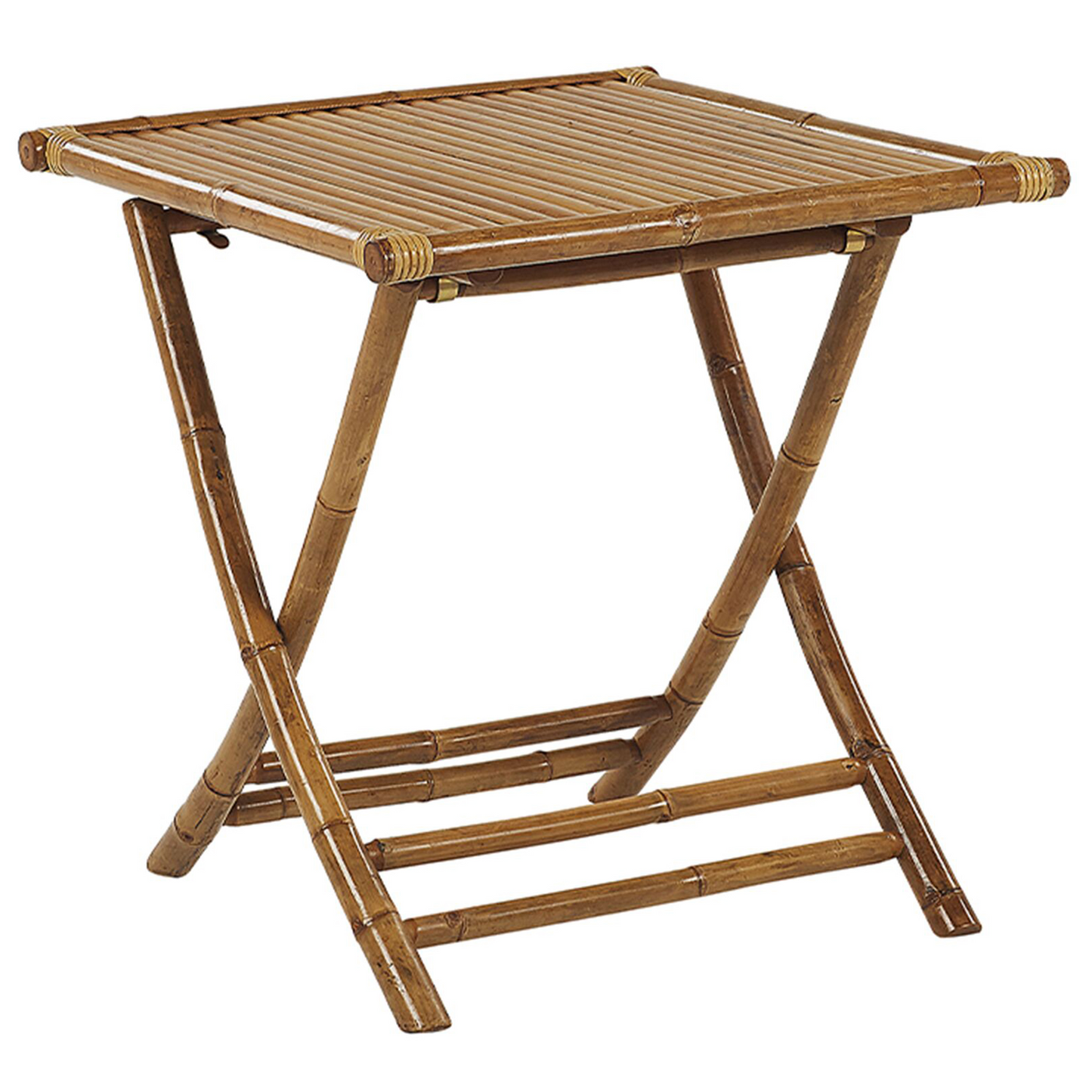 Bistro Set klappbar MOLISE Holz Braun