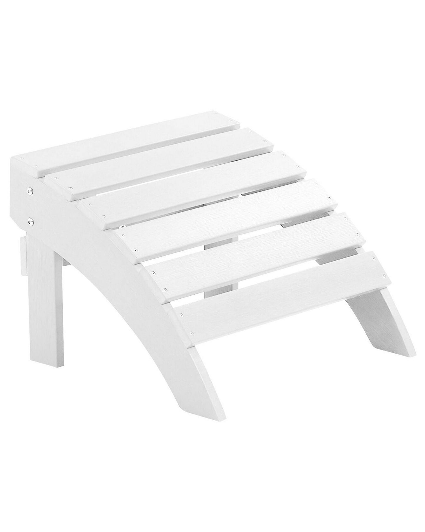 Garden Fusshocker ADIRONDACK Weiss