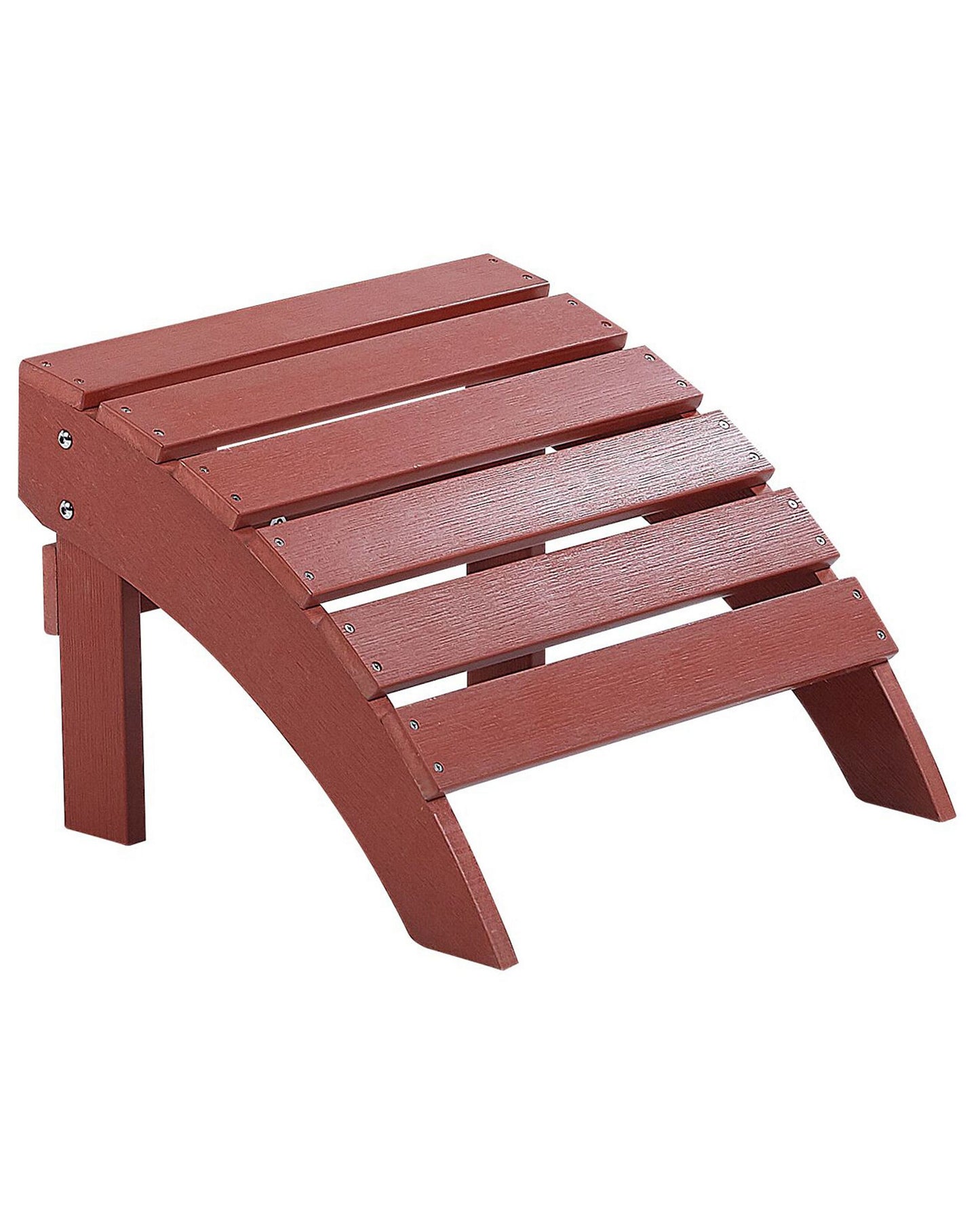 Garden Fusshocker ADIRONDACK Rot