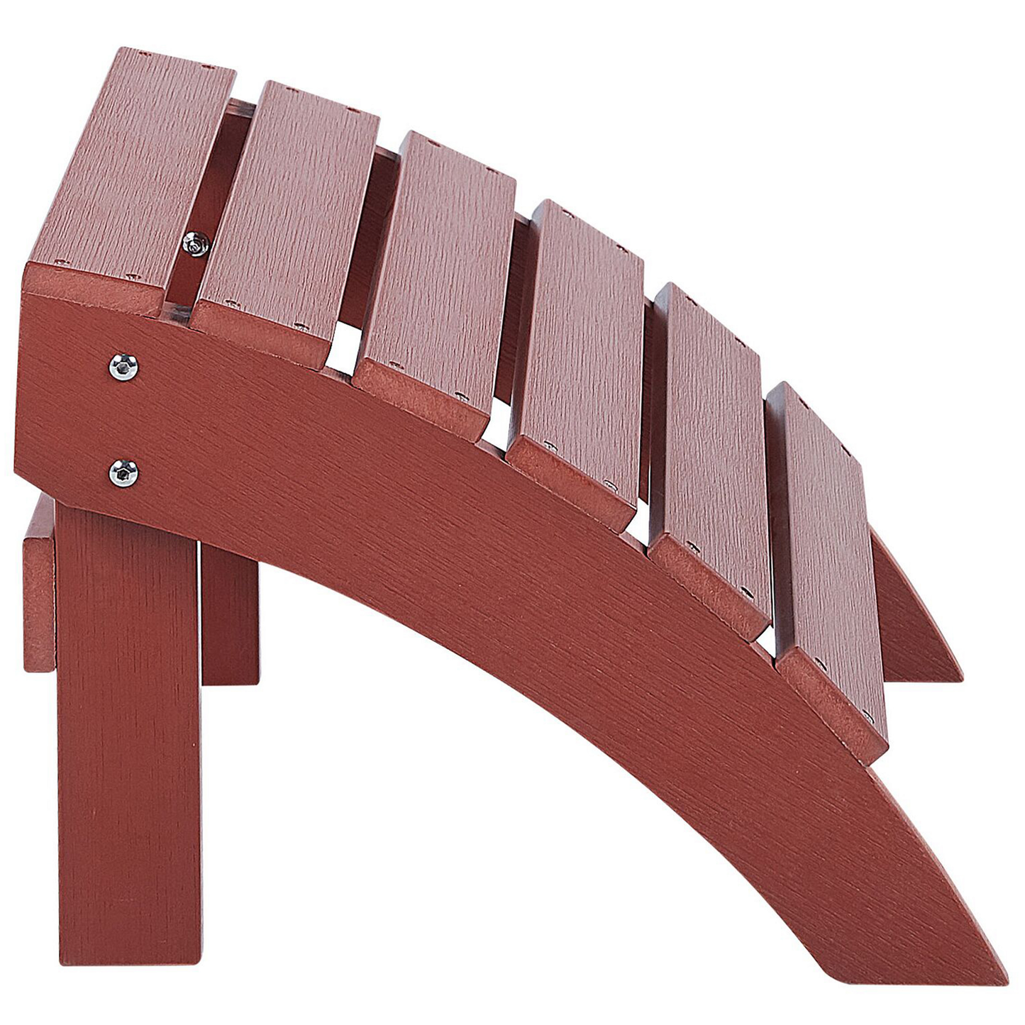 Garden Fusshocker ADIRONDACK Rot