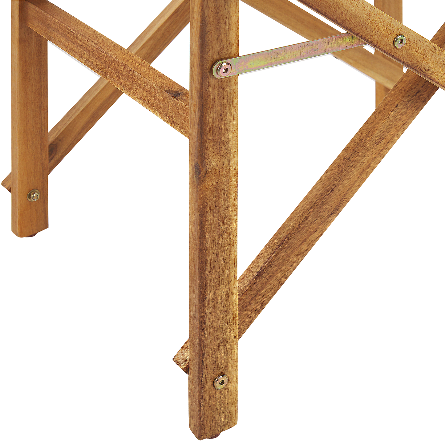 Gartenstuhl 2er Set CINE Akazienholz Grau