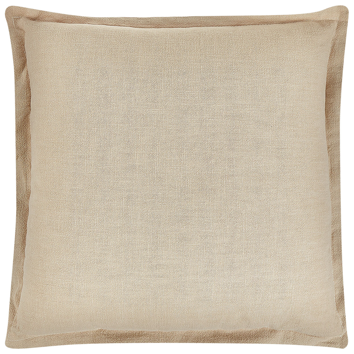 Dekokissen 2er Set GUZMANIA 45 x 45 cm Beige Ohne Muster