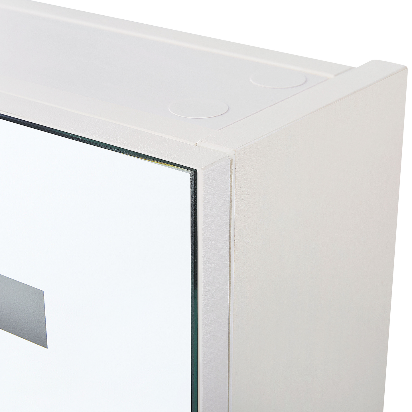 Bad-Spiegelschrank LED TALAGAPA 60 cm 60 cm Weiss