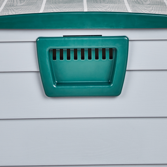 Aufbewahrungsbox LOCARNO 112 cm 50 cm Grün