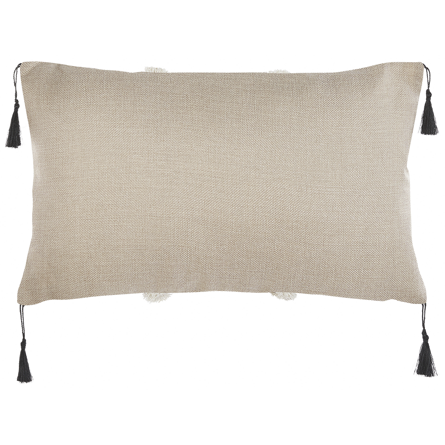 Dekokissen 2er Set PULMONARIA 30 x 50 cm Beige Geometrisches Muster