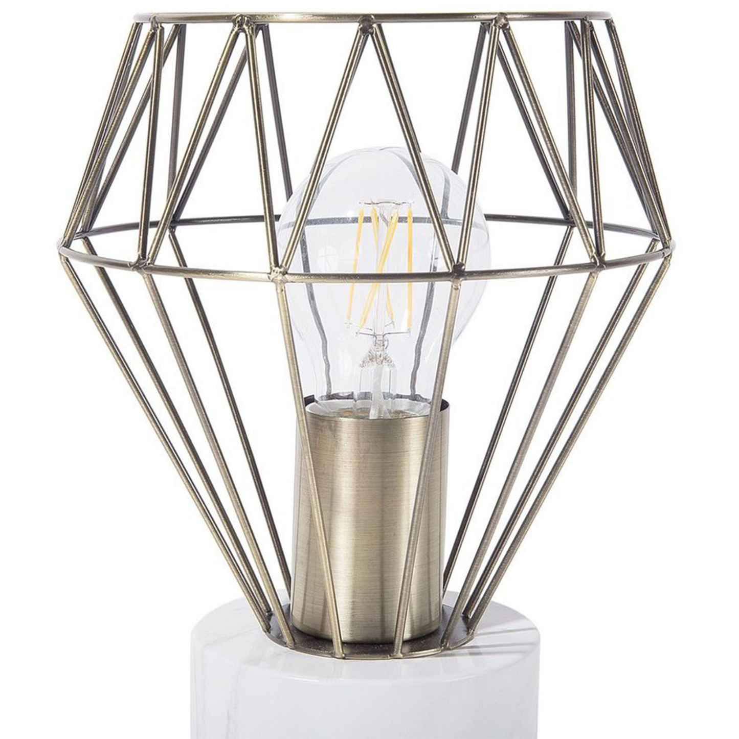 Tischleuchte MOONI Metall Messing