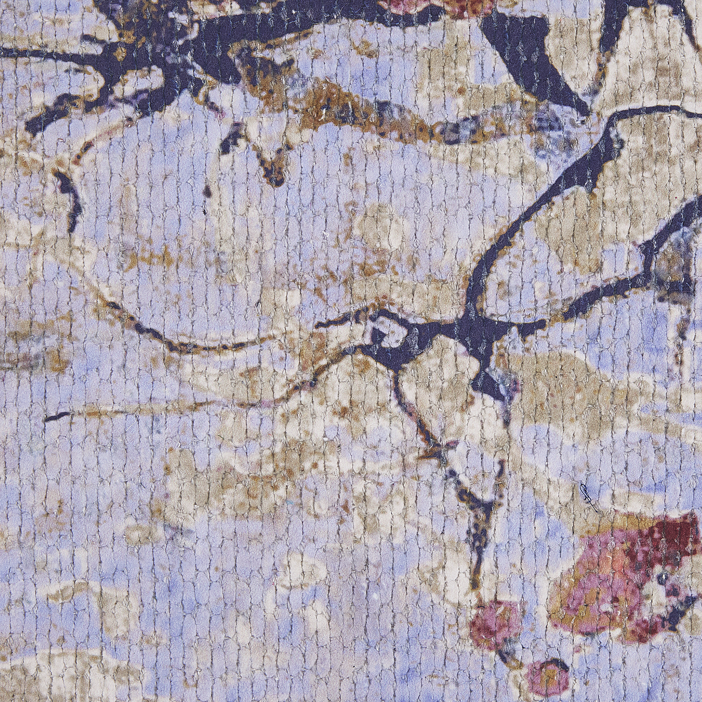Teppich mehrfarbig 140 x 200 cm abstraktes Muster Kurzflor KULP